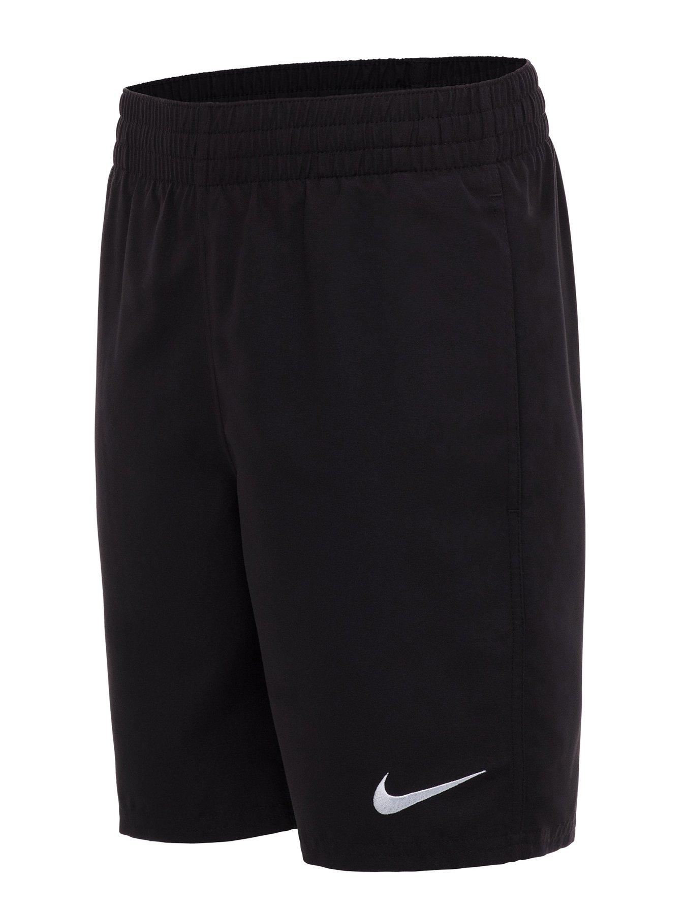 Nike: Boys 6 Inch Volley Swim Short - Black