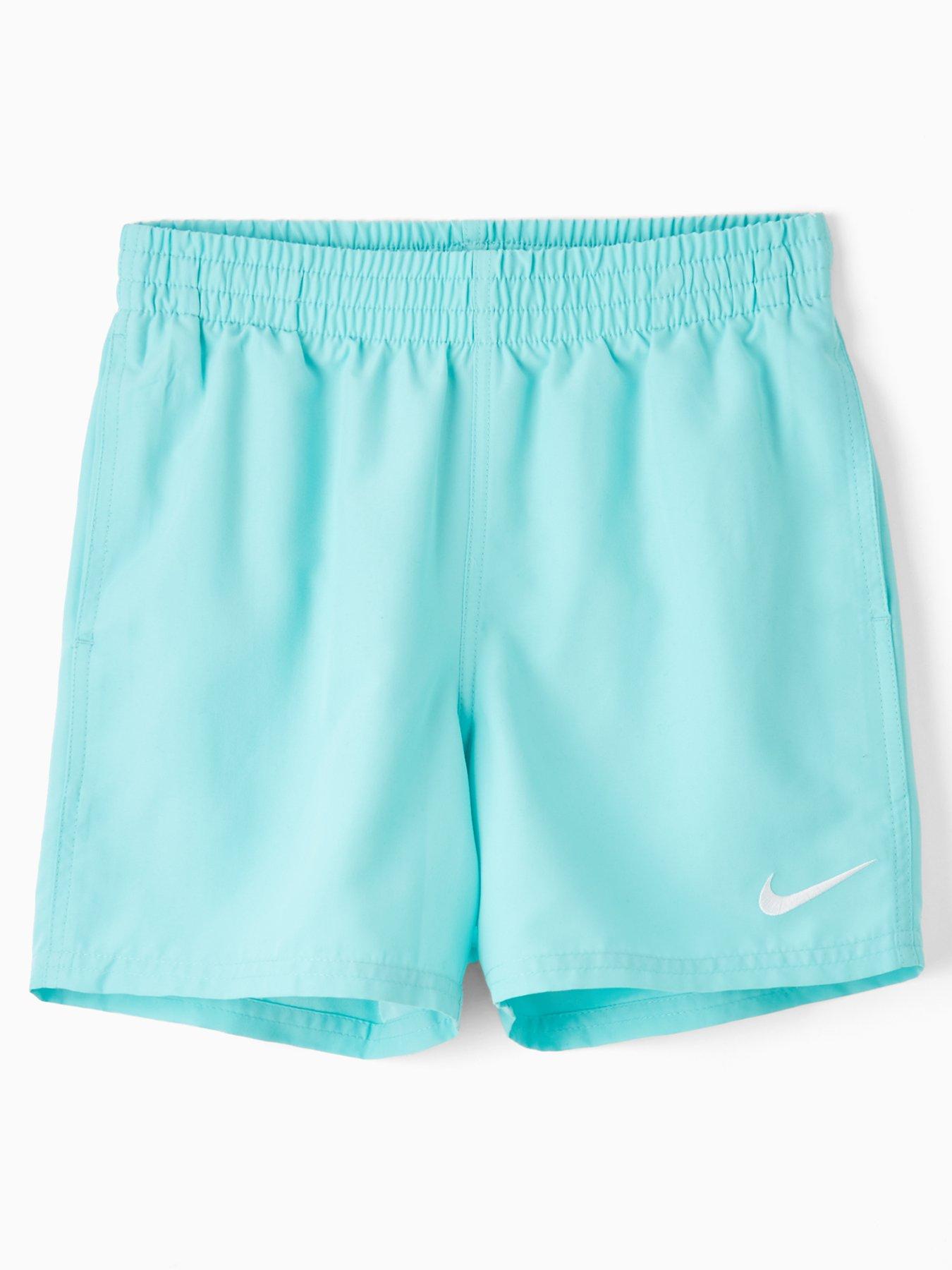 Nike Boys 4 Inch Volley Swim Short - Blue