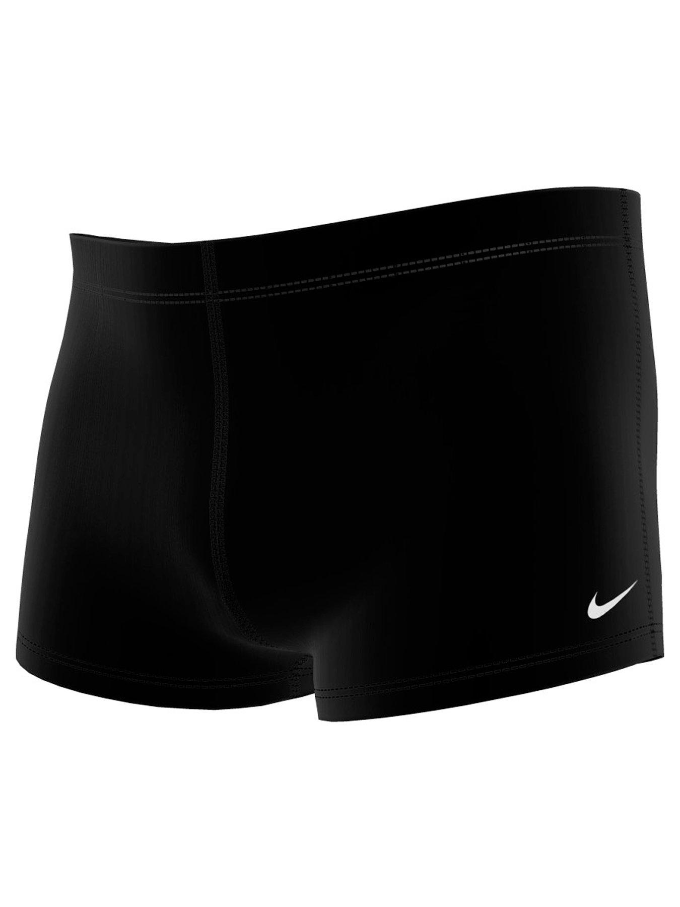 Nike Square Leg Jammer Swim Shorts - Black