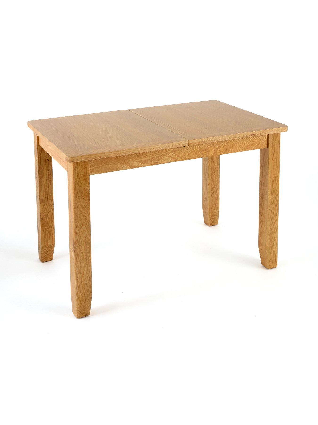 Image 4 of 7 of The Very Collection Ashwin 1.2m - 1.6m Extending Dining Table &amp; 4 Ashwin Chairs