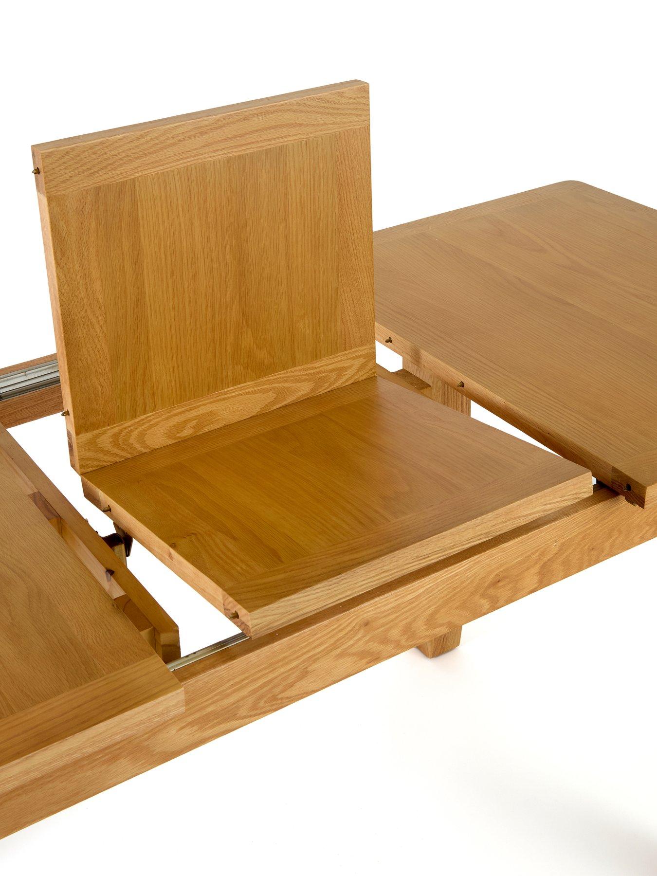 Image 6 of 7 of The Very Collection Ashwin 1.2m - 1.6m Extending Dining Table &amp; 4 Ashwin Chairs