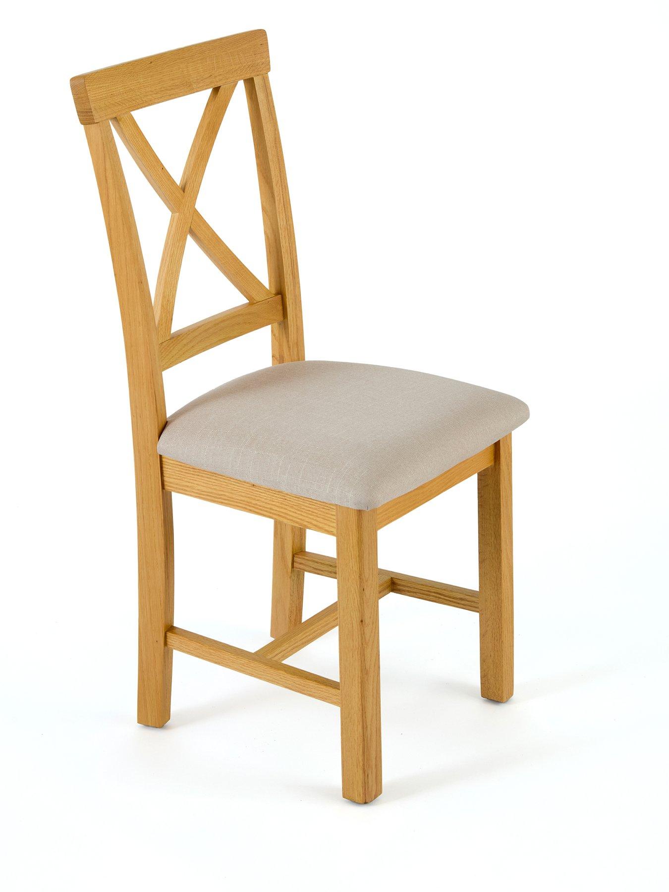 Image 7 of 7 of The Very Collection Ashwin 1.2m - 1.6m Extending Dining Table &amp; 4 Ashwin Chairs