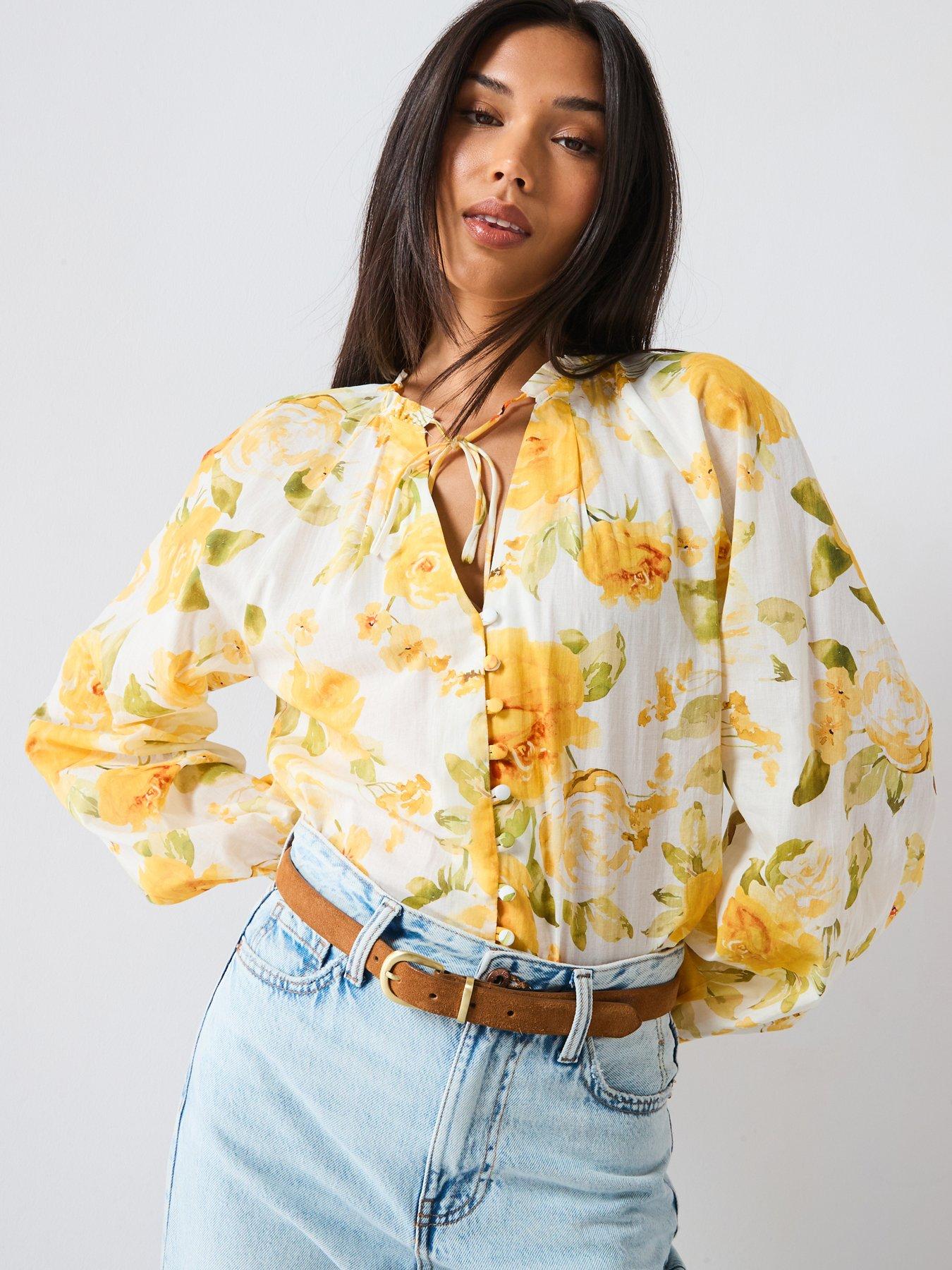 undefined Floral Blouse
