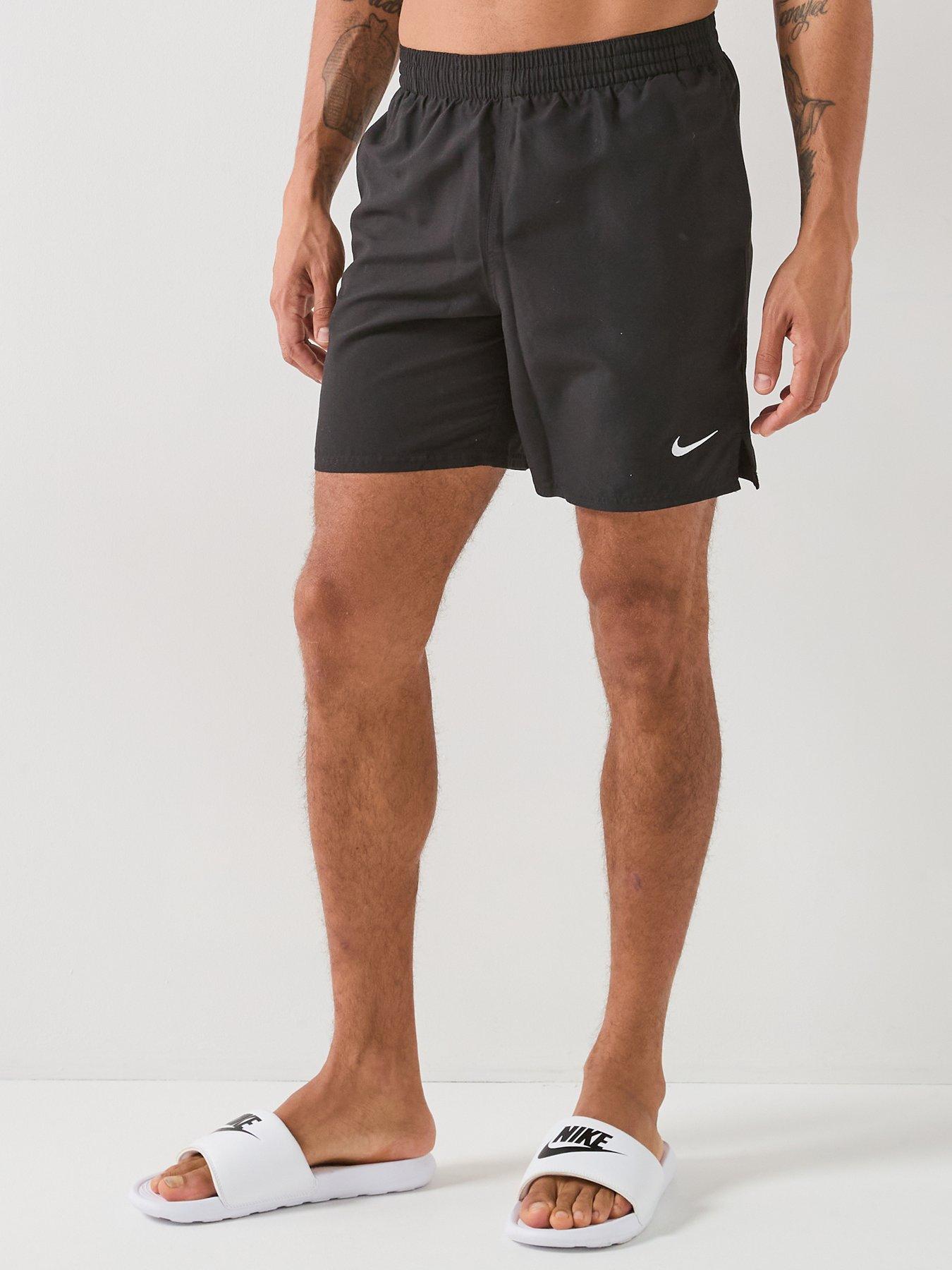 Nike Mens 7 Inch Volley Swim Shorts - Black