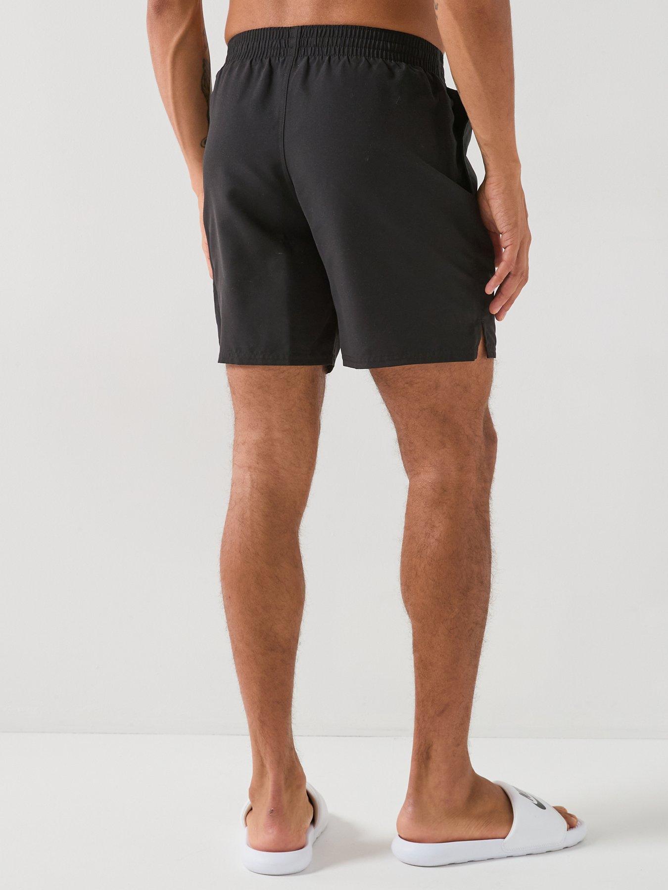Image 2 of 4 of Nike Mens 7 Inch Volley Swim Shorts - Black