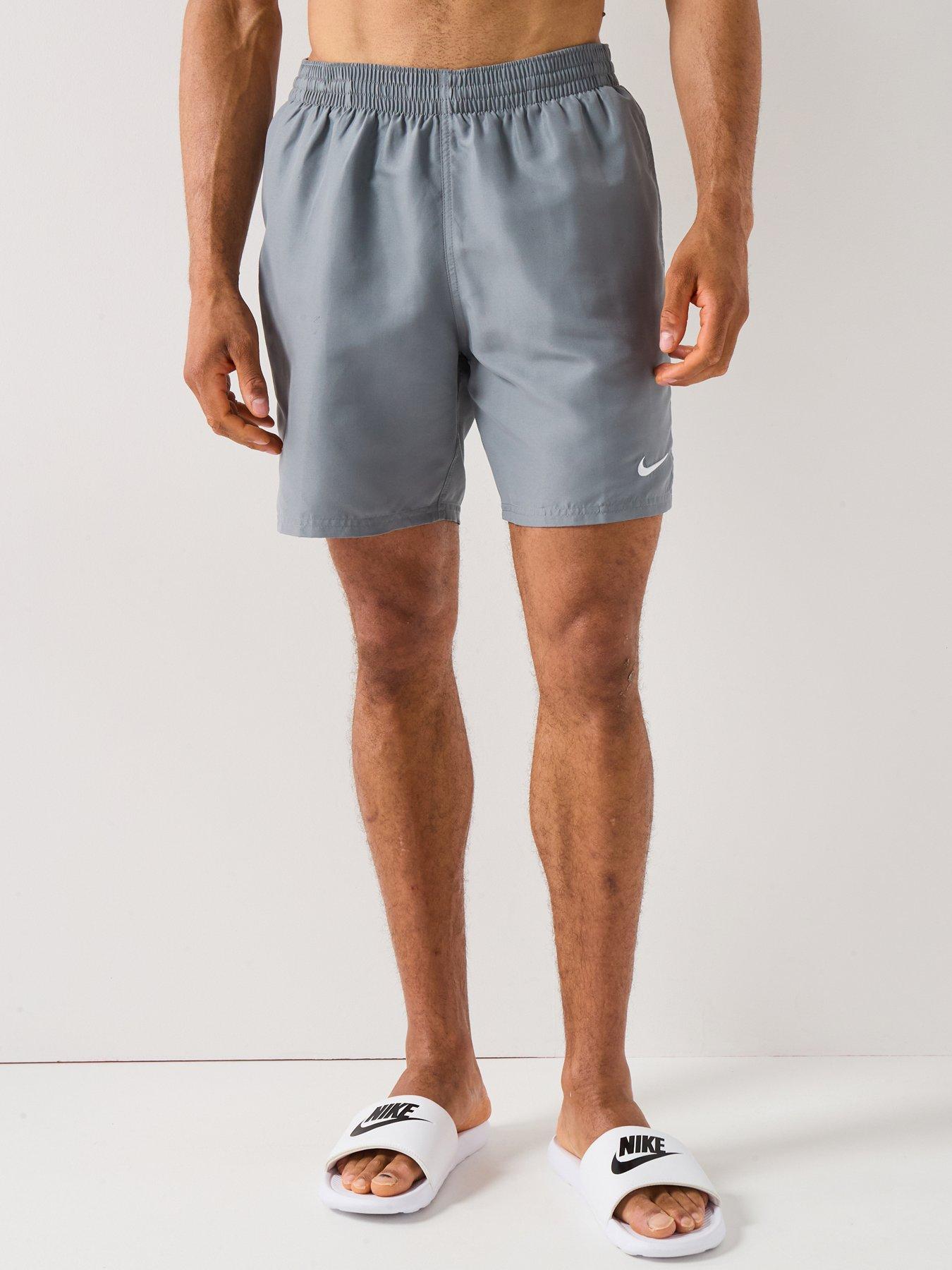 Nike Mens 7 Inch Volley Swim Shorts - Grey