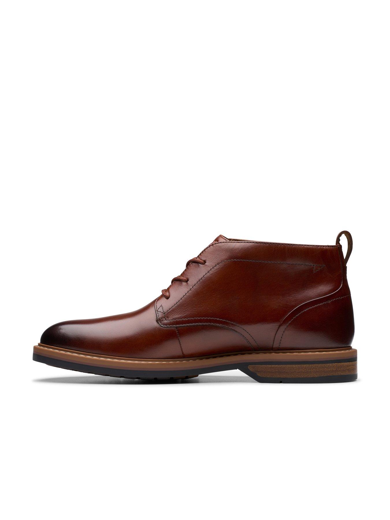Image 7 of 7 of Clarks Aldwin Chukka Boots - Brown