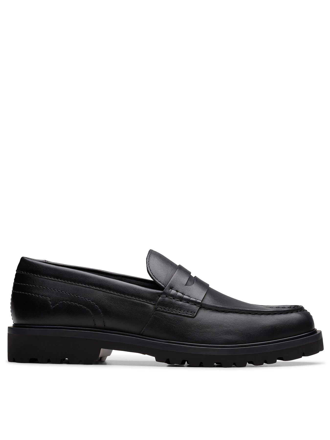 Clarks Berwick Loafers - Black