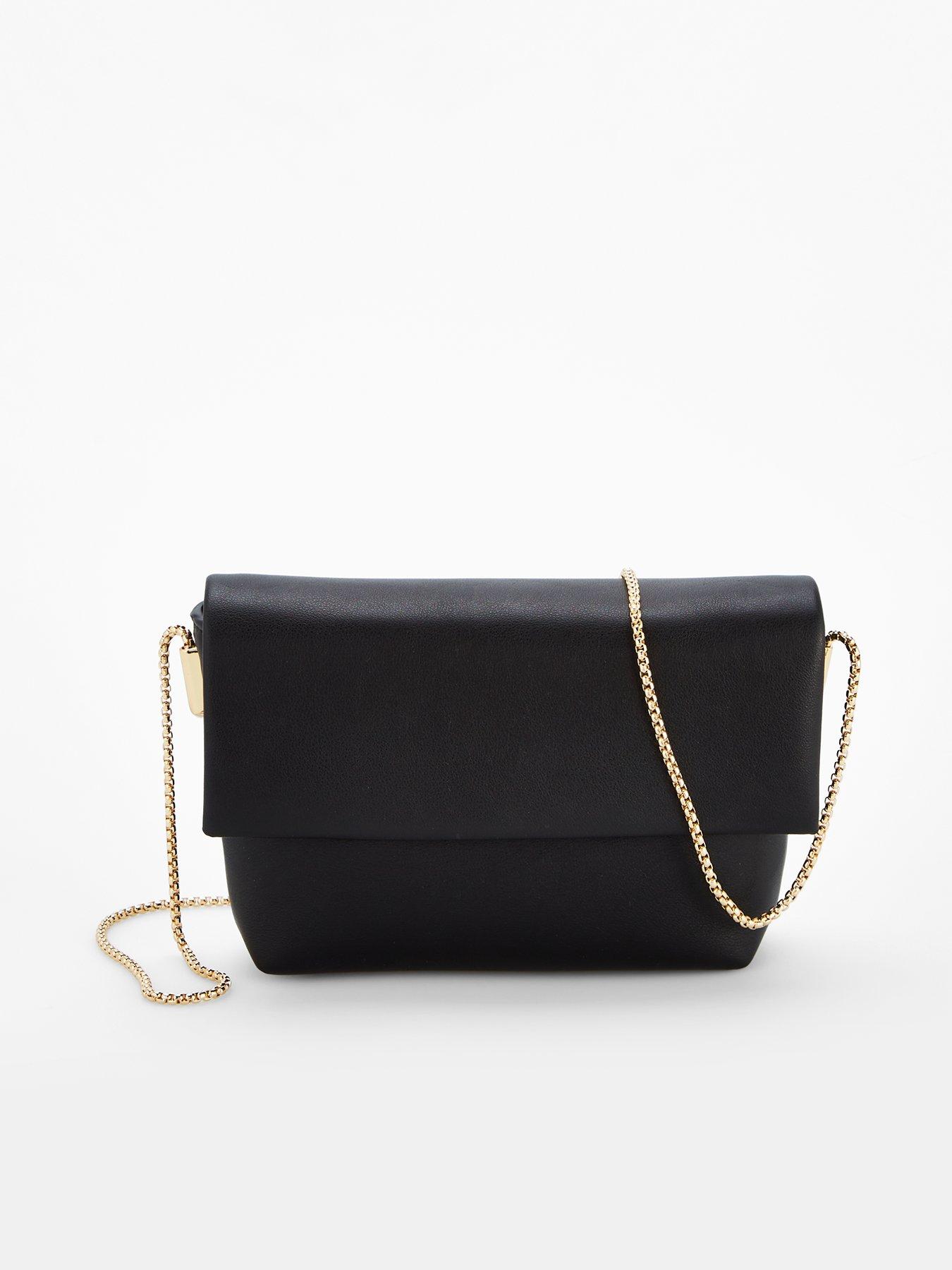 undefined Crossbody Envelope Style Bag - Black