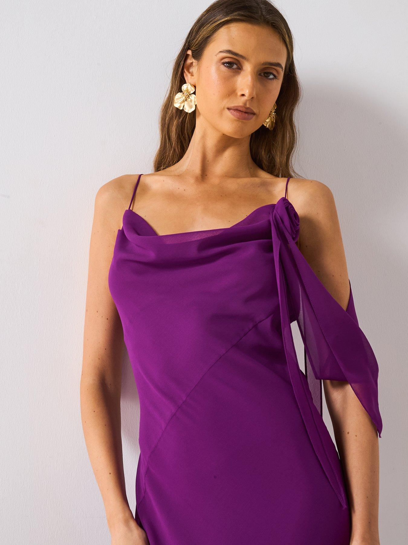 sachin and babi light blue dress Purple Evening Dresses
