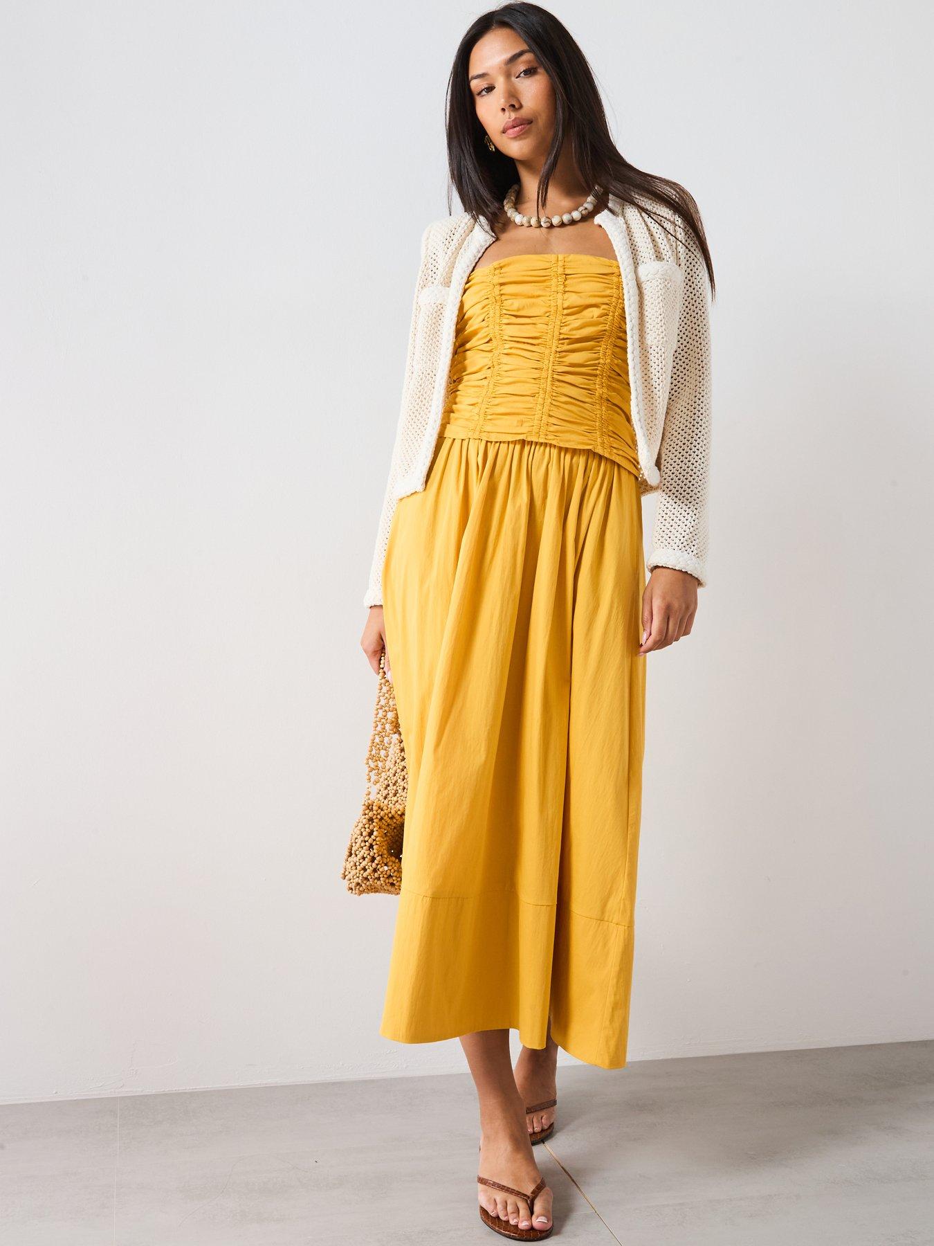 Image 3 of 6 of Mango Long Gathered Skirt