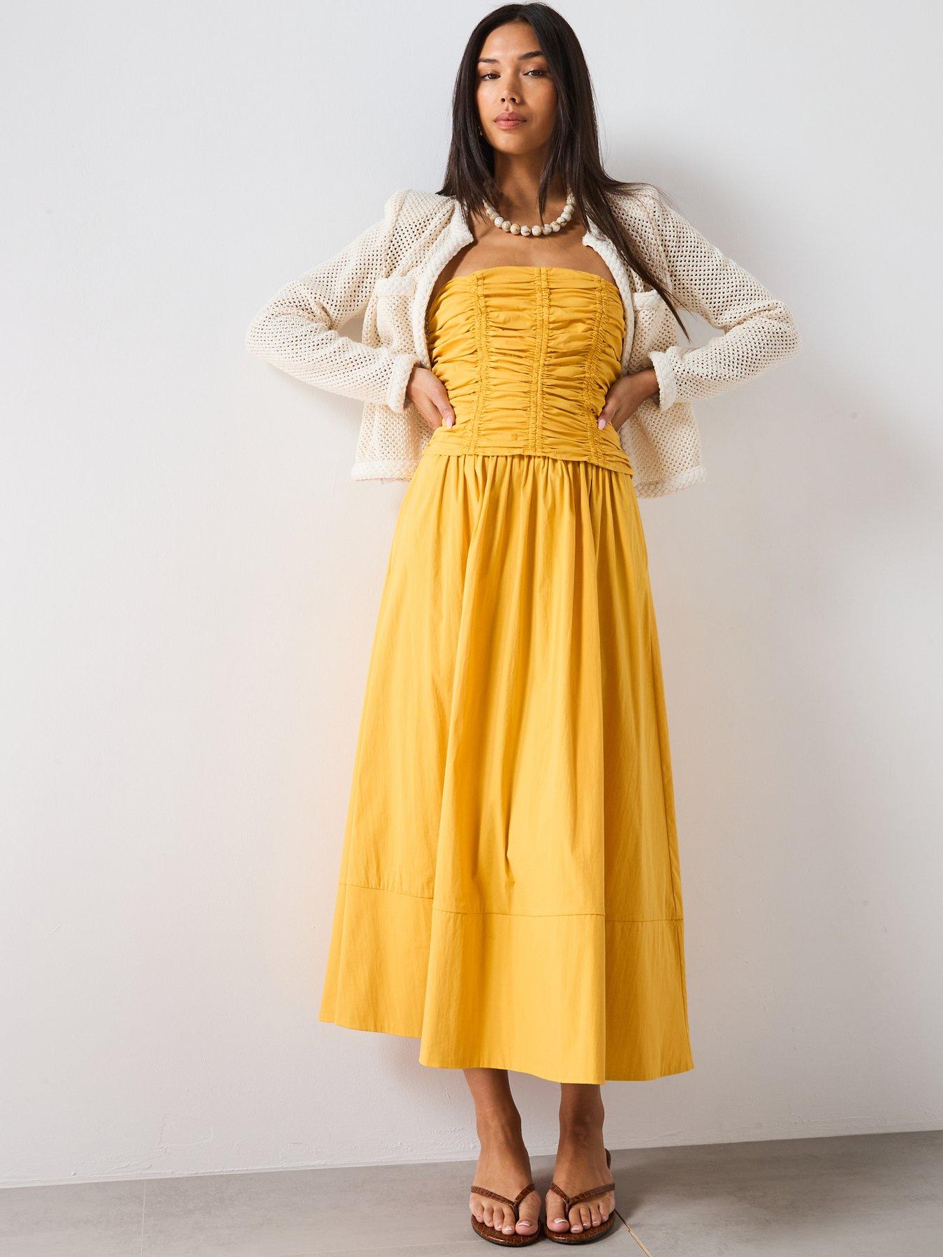 Image 4 of 6 of Mango Long Gathered Skirt