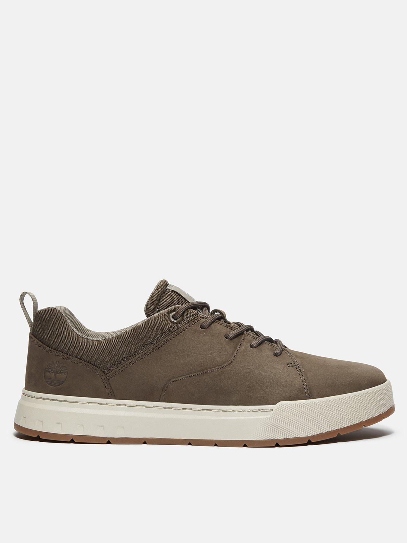 Image 1 of 7 of Timberland Maple Grove Low Lace Sneakers - Dark Brown