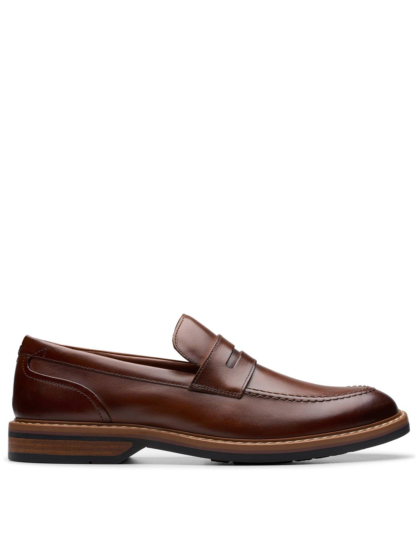 undefined Aldwin Step Loafer Shoes- Brown