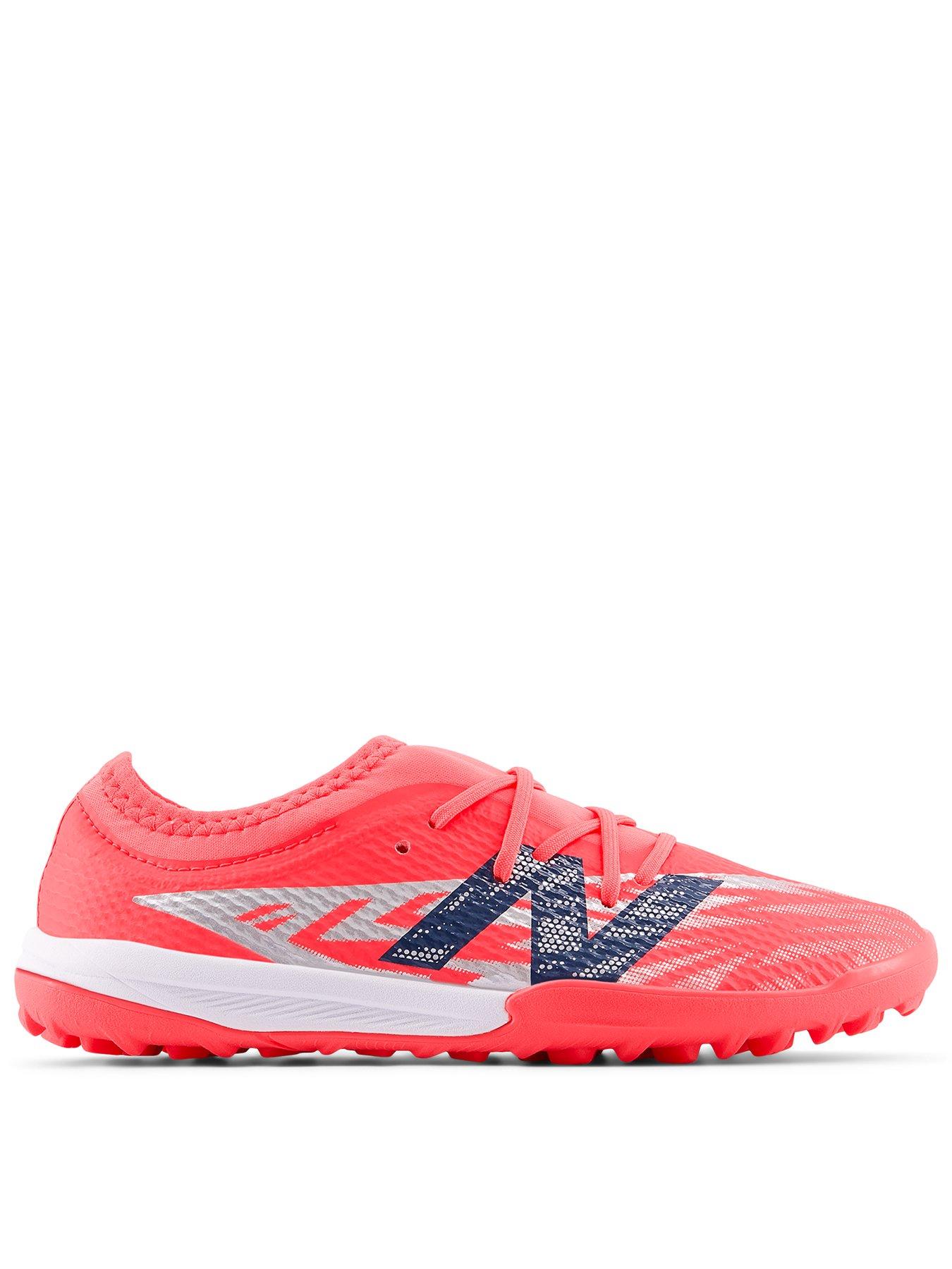 New Balance Junior Furon Team Astro Turf Football Boots - Red