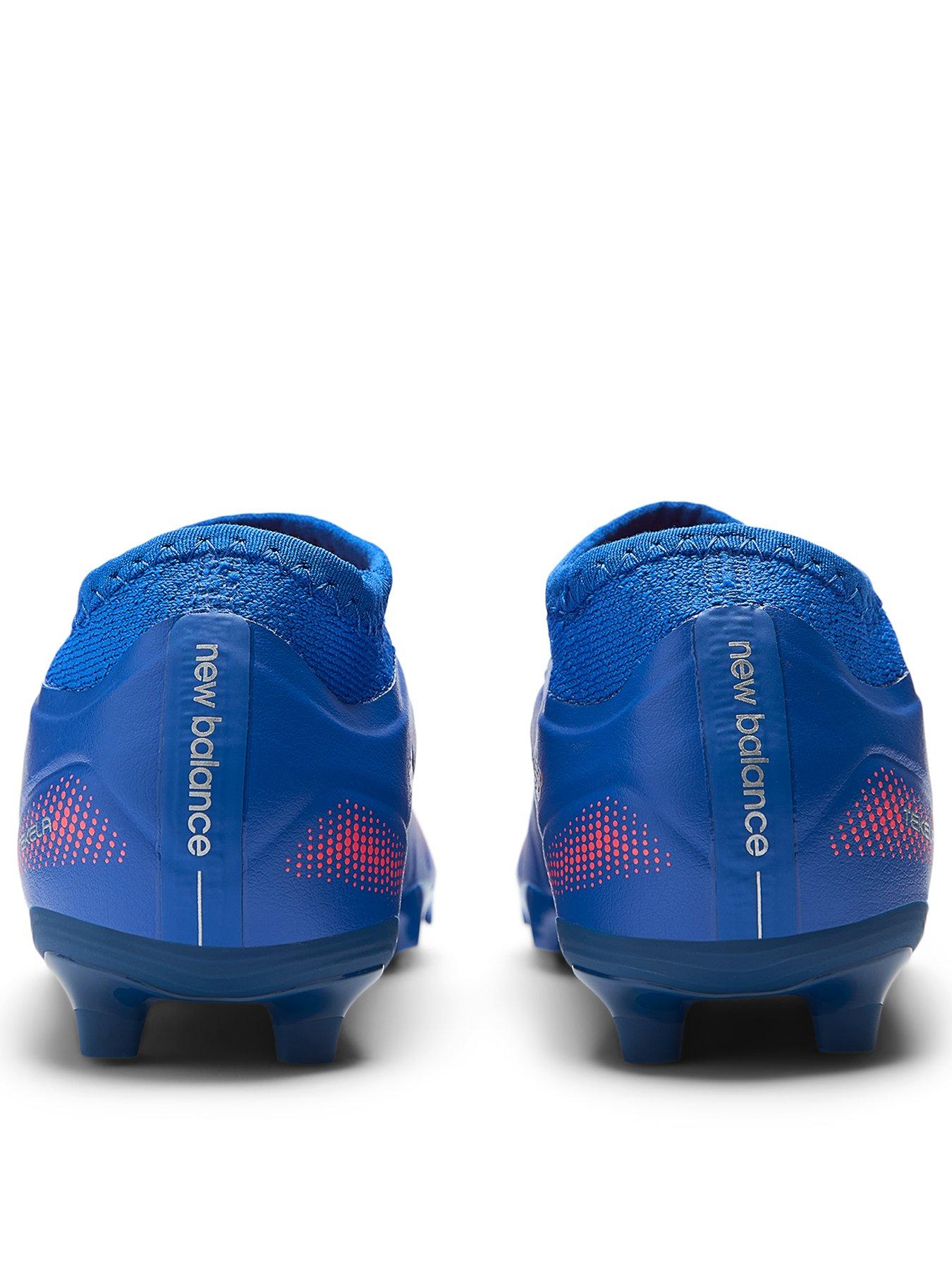 New Balance Junior Tekela Team Firm Ground Football Boots Blue