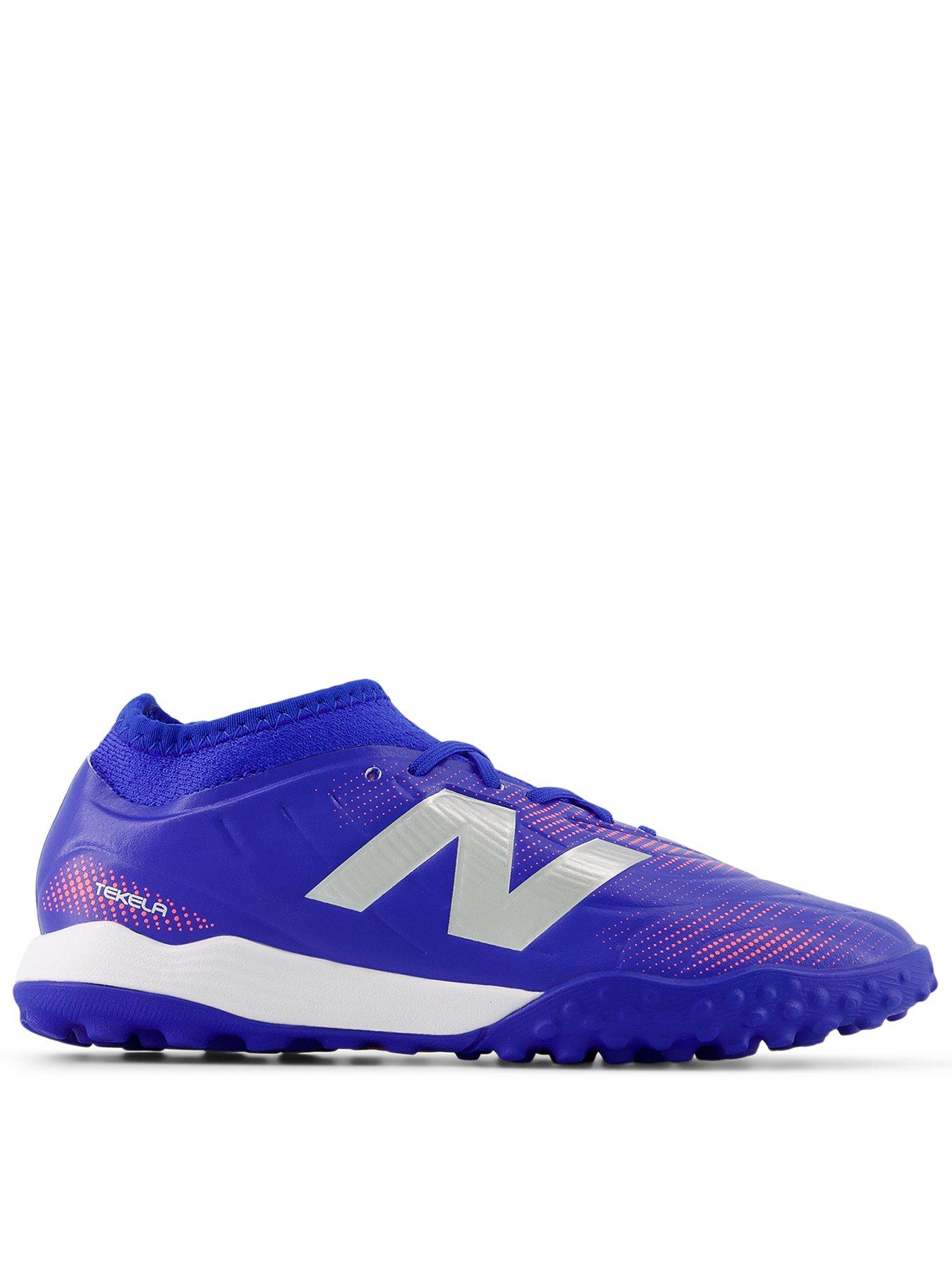New Balance Junior Tekela Team Astro Turf Football Boots Blue Very