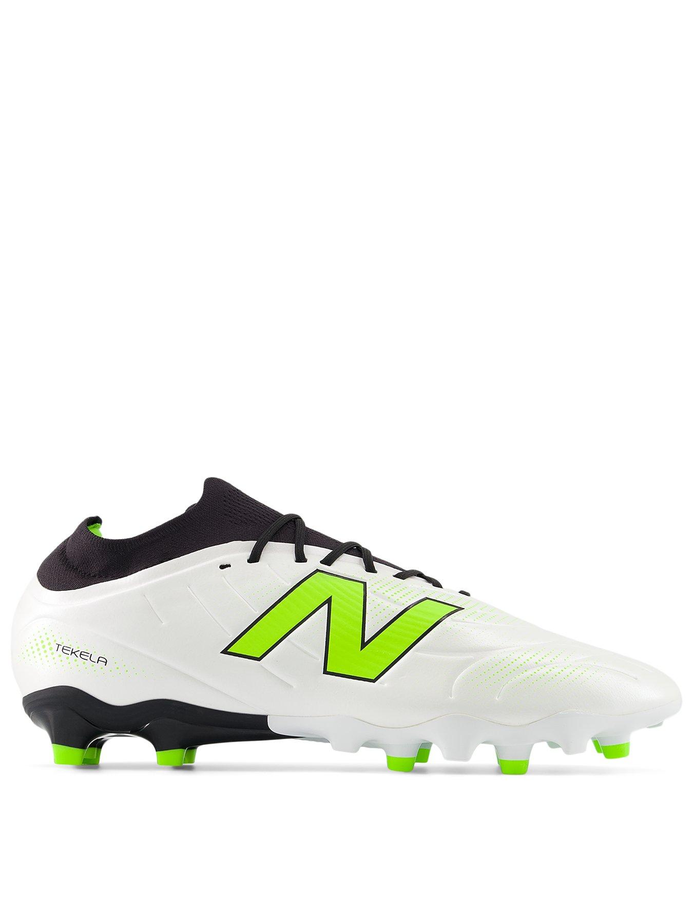 New Balance Mens Tekela Team Firm Ground Football Boots - White