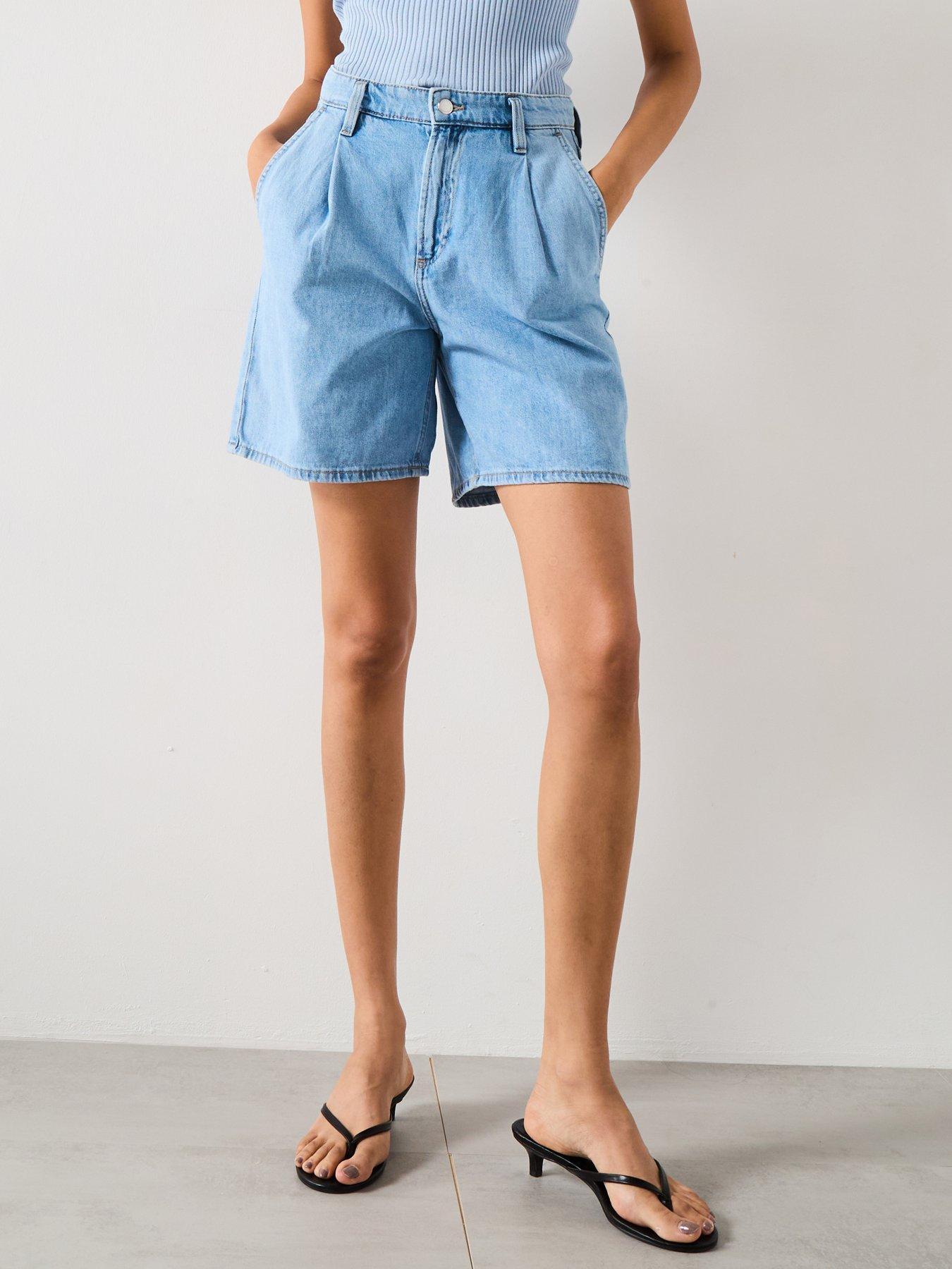 undefined Bermuda Denim Shorts