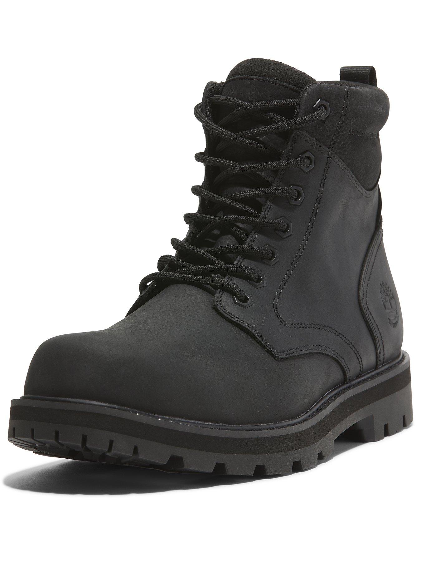 Image 2 of 6 of Timberland Britton Road Waterproof Lace Up Boots- Black
