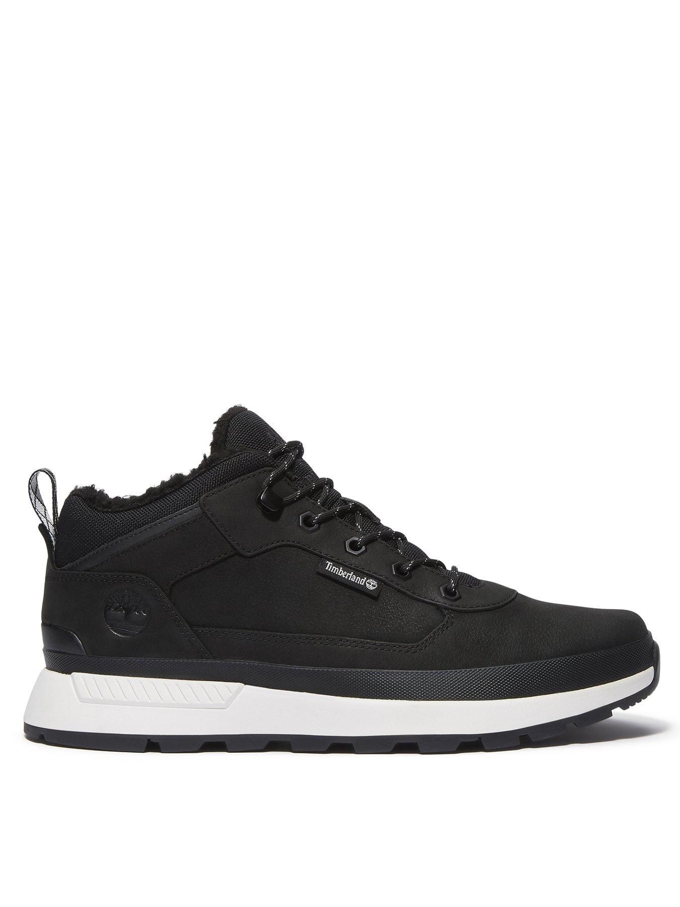 Timberland Field Trekker Lined Low Lace Up Boots- Black