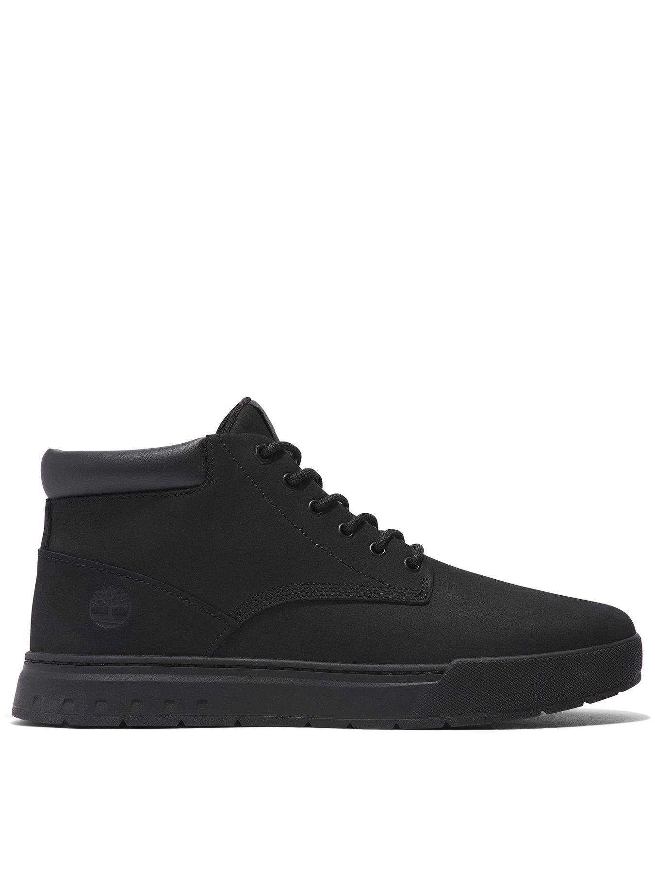 Image 1 of 5 of Timberland Maple Grove Mid Lace Up Boots- Black