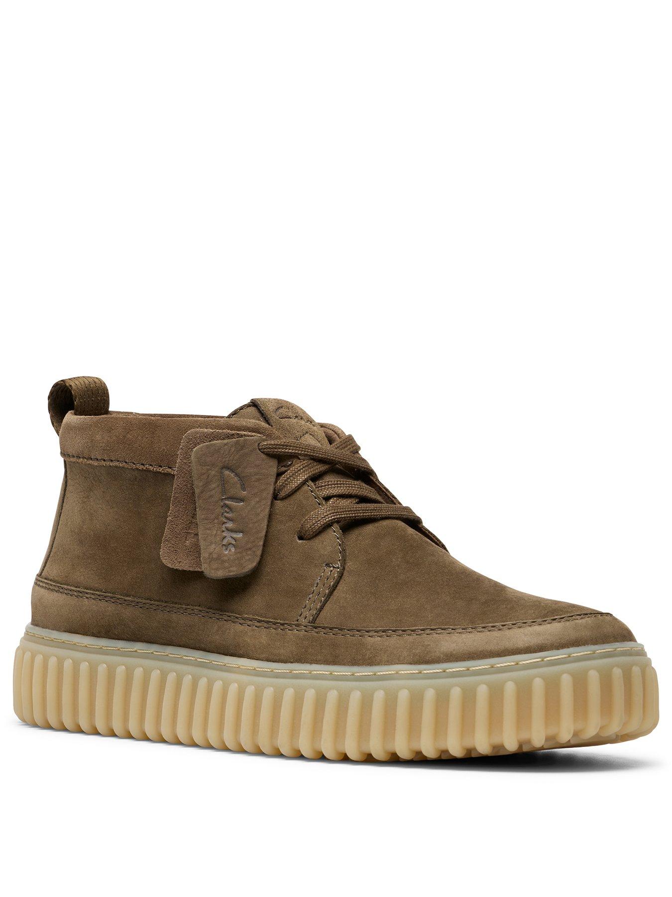 Image 2 of 6 of Clarks Torhill Hi Ankle Chukka&nbsp;boots - Khaki