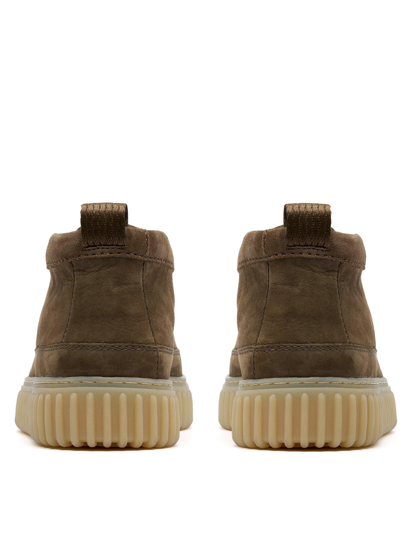 Image 3 of 6 of Clarks Torhill Hi Ankle Chukka&nbsp;boots - Khaki