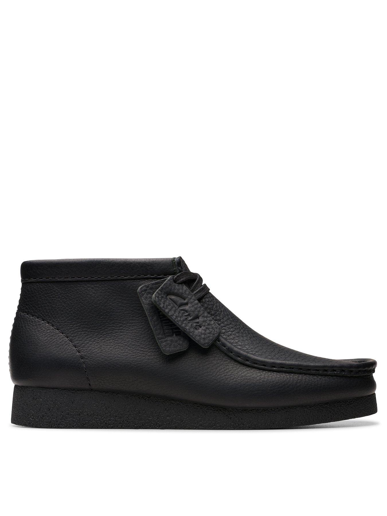 undefined Wallabee Evo Leather Chukka Boots- Black