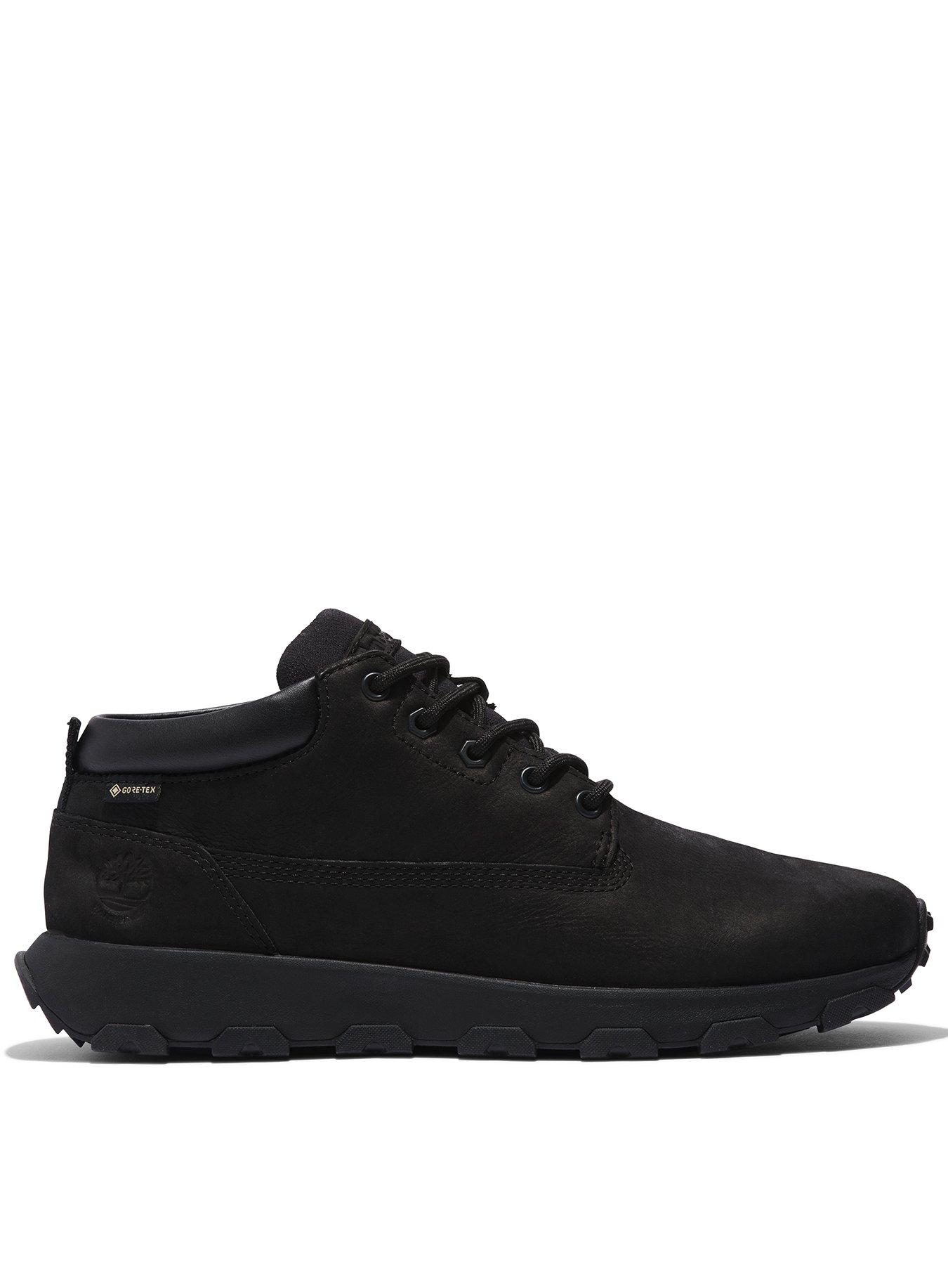 Timberland Winsor Park Gortex Mid Lace Up Boots- Black