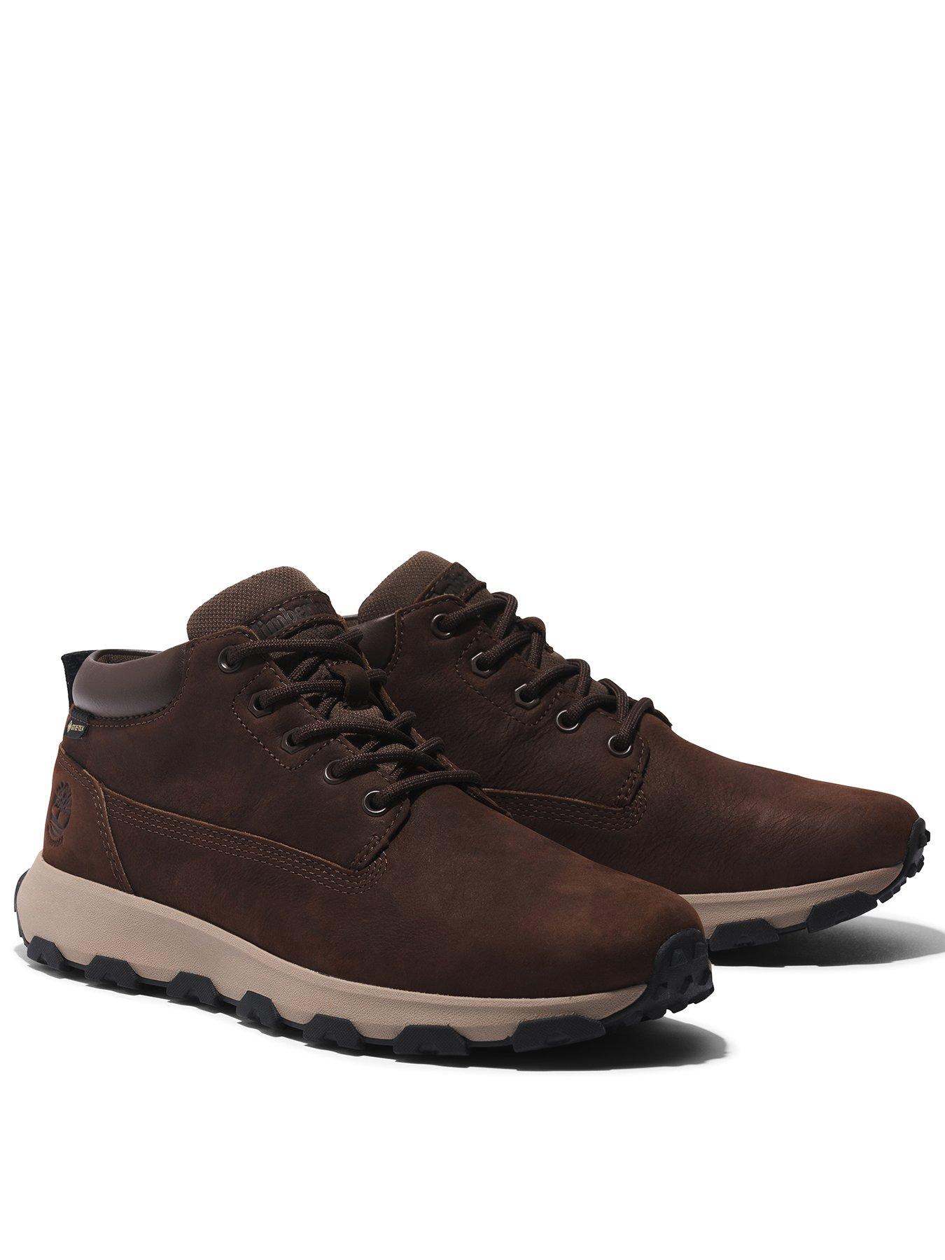 Timberland Winsor Park Gortex Mid Lace Up Boots- Dark Brown