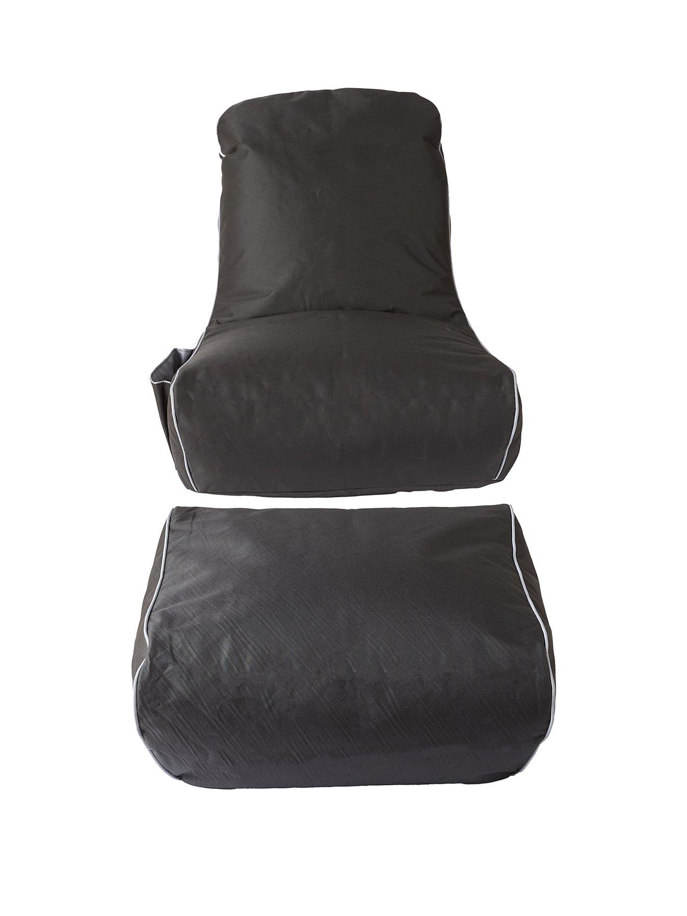 Image 2 of 6 of KAIKOO Rocker Gamer Chair Bundle With Footstool