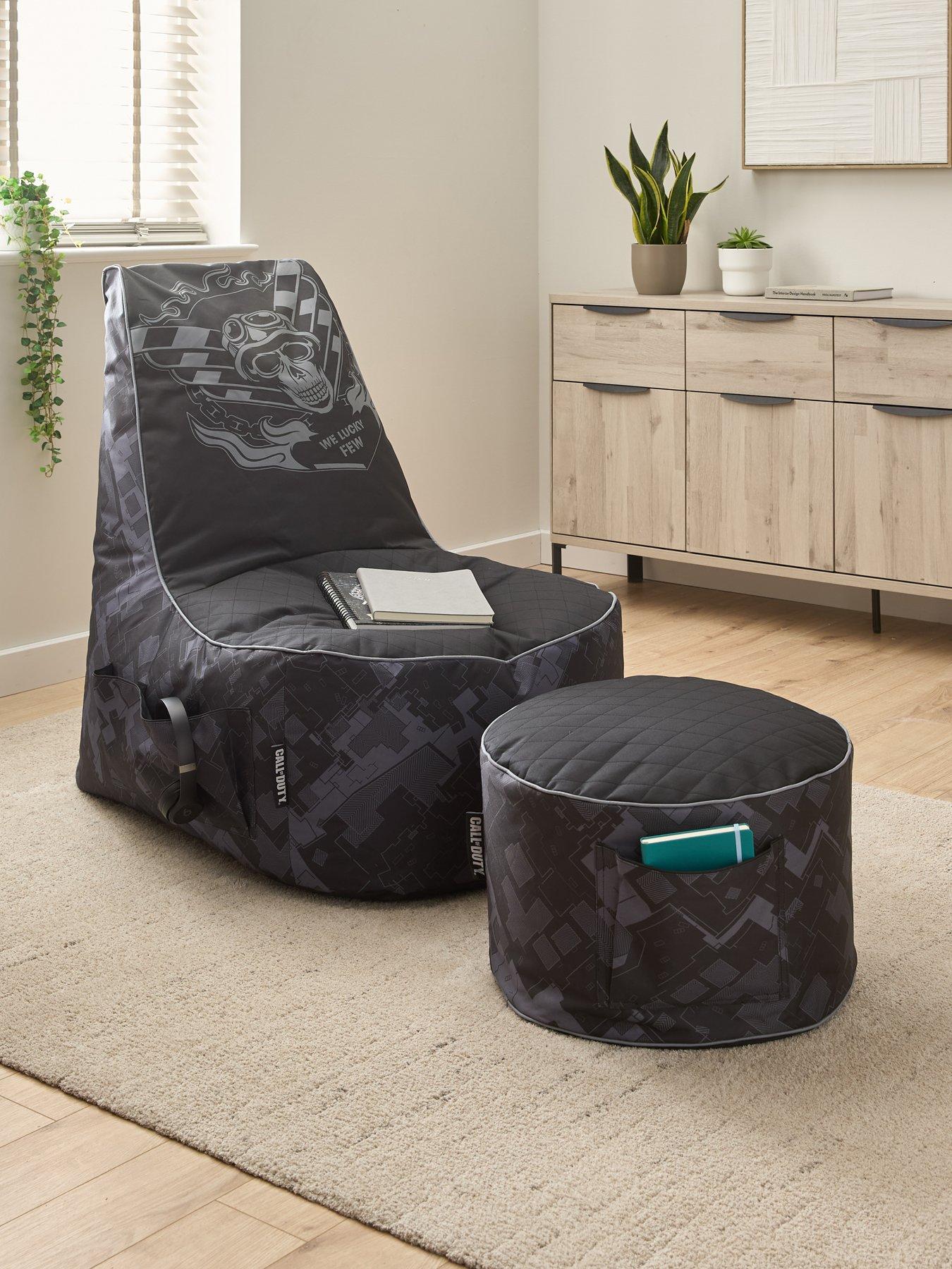 KAIKOO Call Of Duty Beanbag Bundle- Beanbag And Footstool