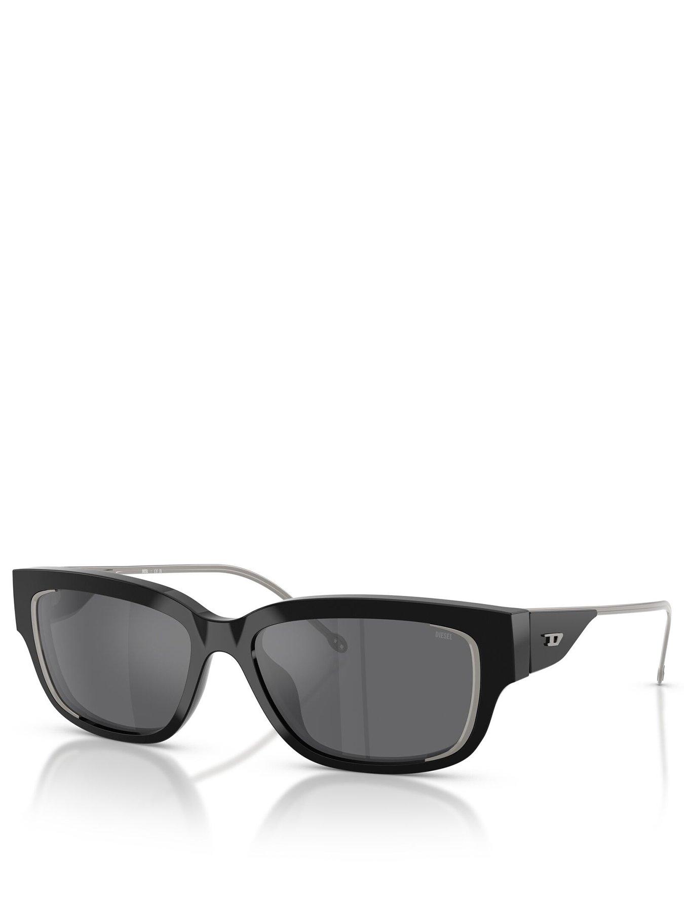 Diesel 0dl2002mu Rectangle Sunglasses