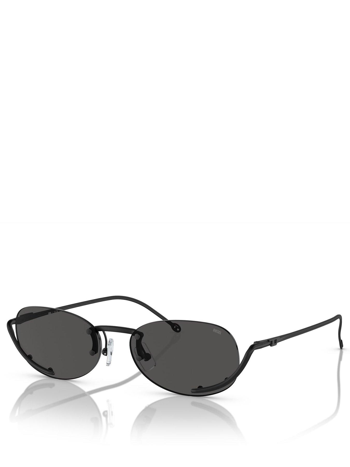 Diesel 0dl1004 Oval Sunglasses