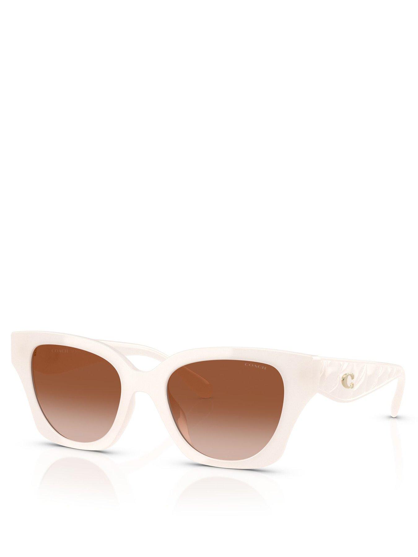 undefined 0Hc8418U Butterfly Sunglasses - White