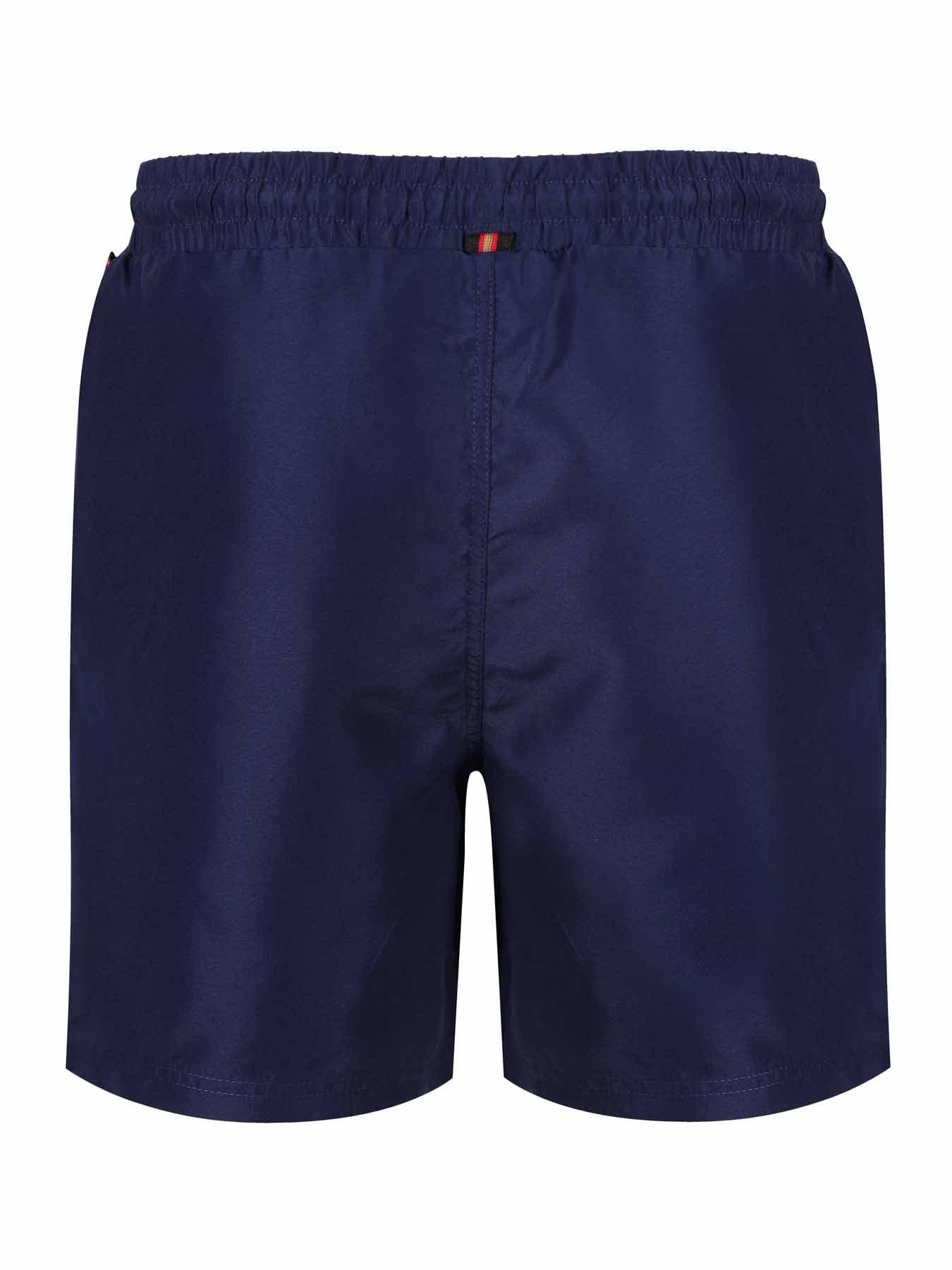 Image 5 of 6 of Luke 1977 Side Logo Swim Shorts - Navy