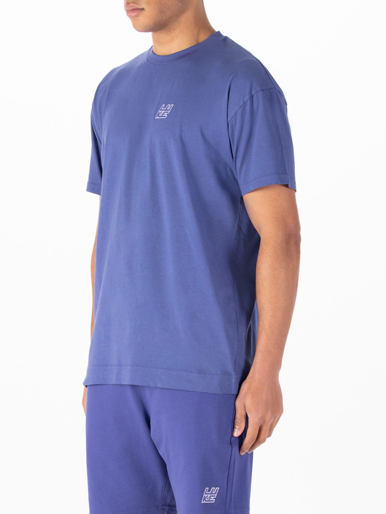 Image 3 of 5 of Luke 1977 Claremont Logo Short Sleeve T-shirt - Navy