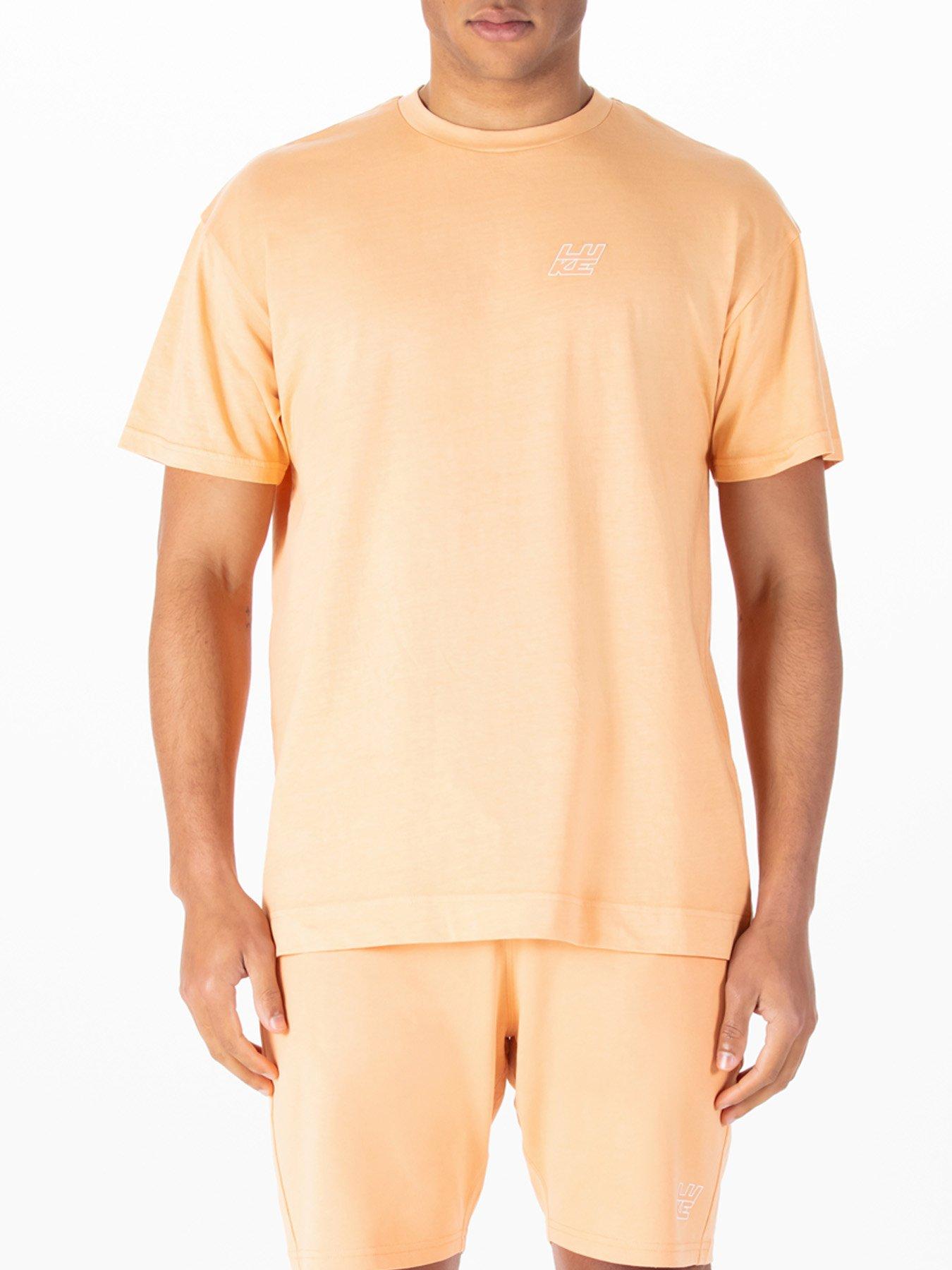 undefined Claremont Logo Short Sleeve T-shirt - Orange