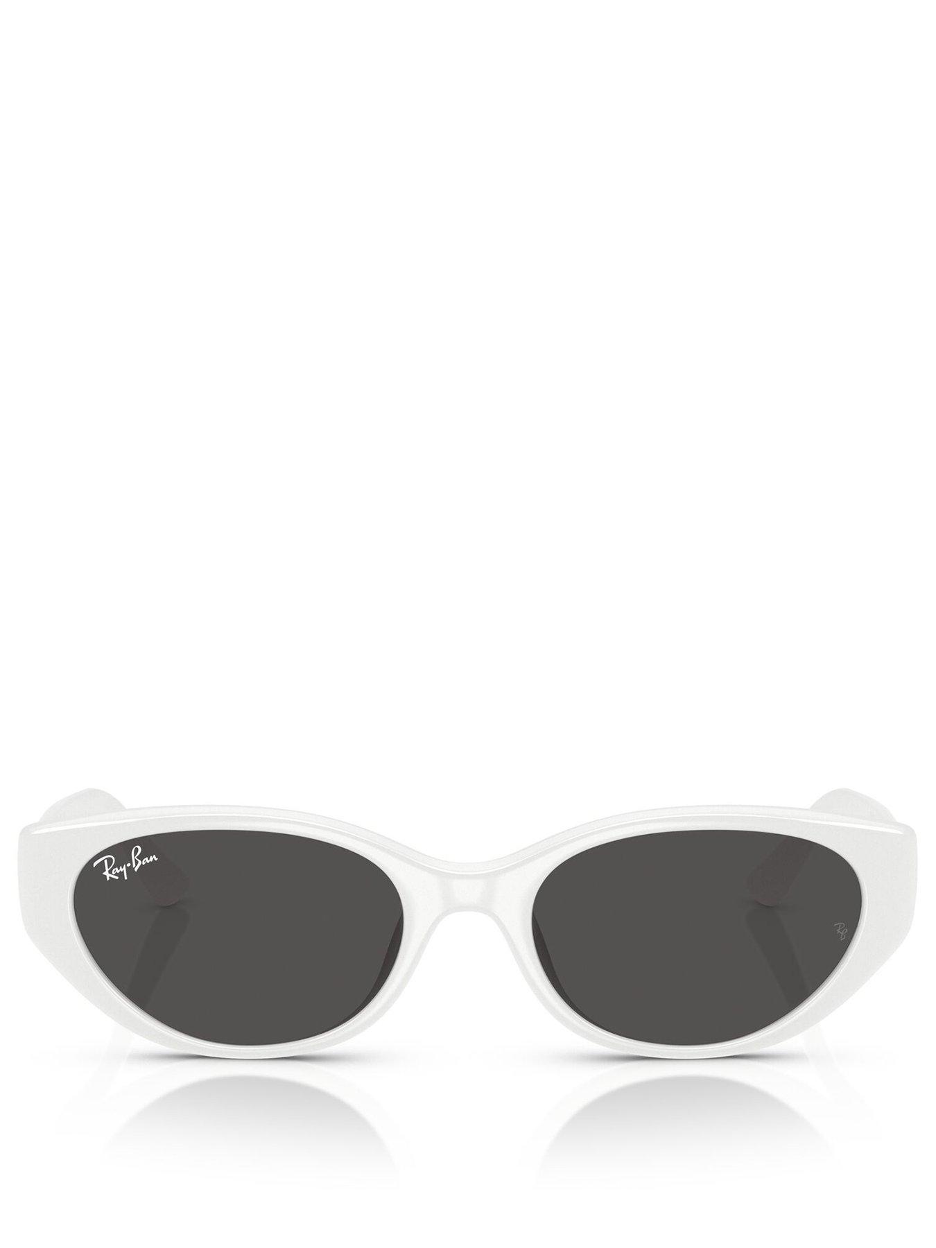 Image 3 of 4 of Ray-Ban 0Rb4457D Pillow Sunglasses - White
