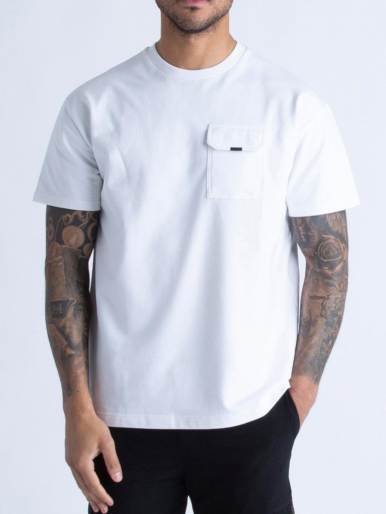 undefined Dragger Relaxed Fit Short Sleeve T-shirt - White
