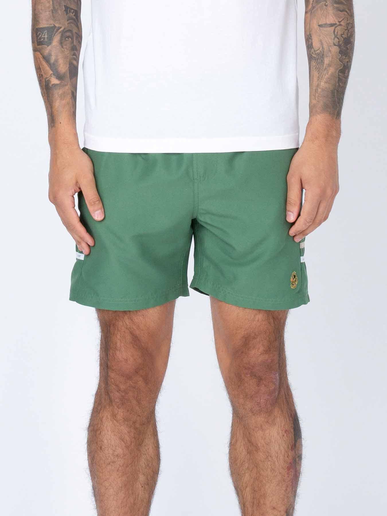 undefined Luke 1977 Tapehead Swim Shorts - Dark Green