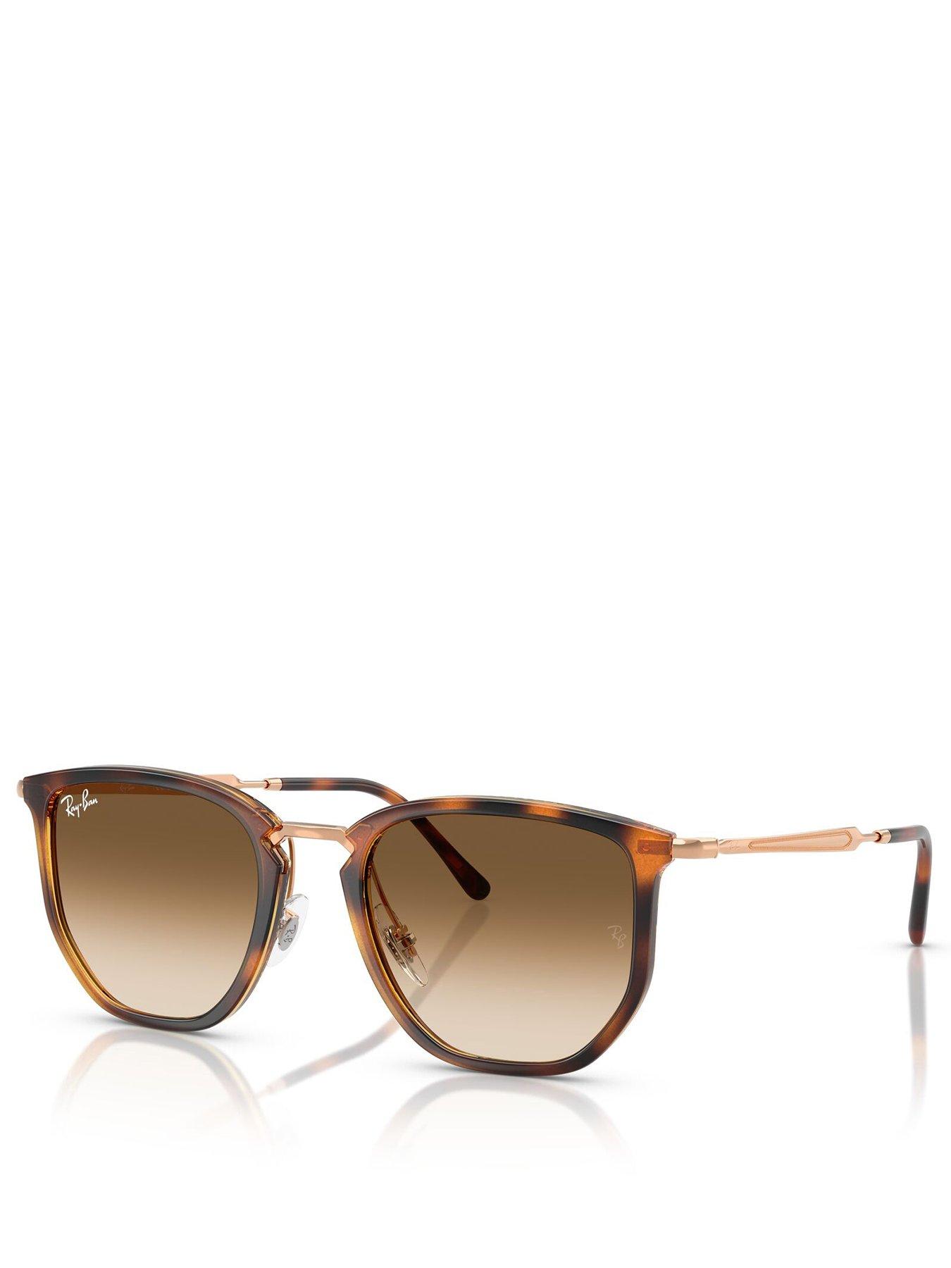 undefined 0Rb4451 Irregular Sunglasses - Brown