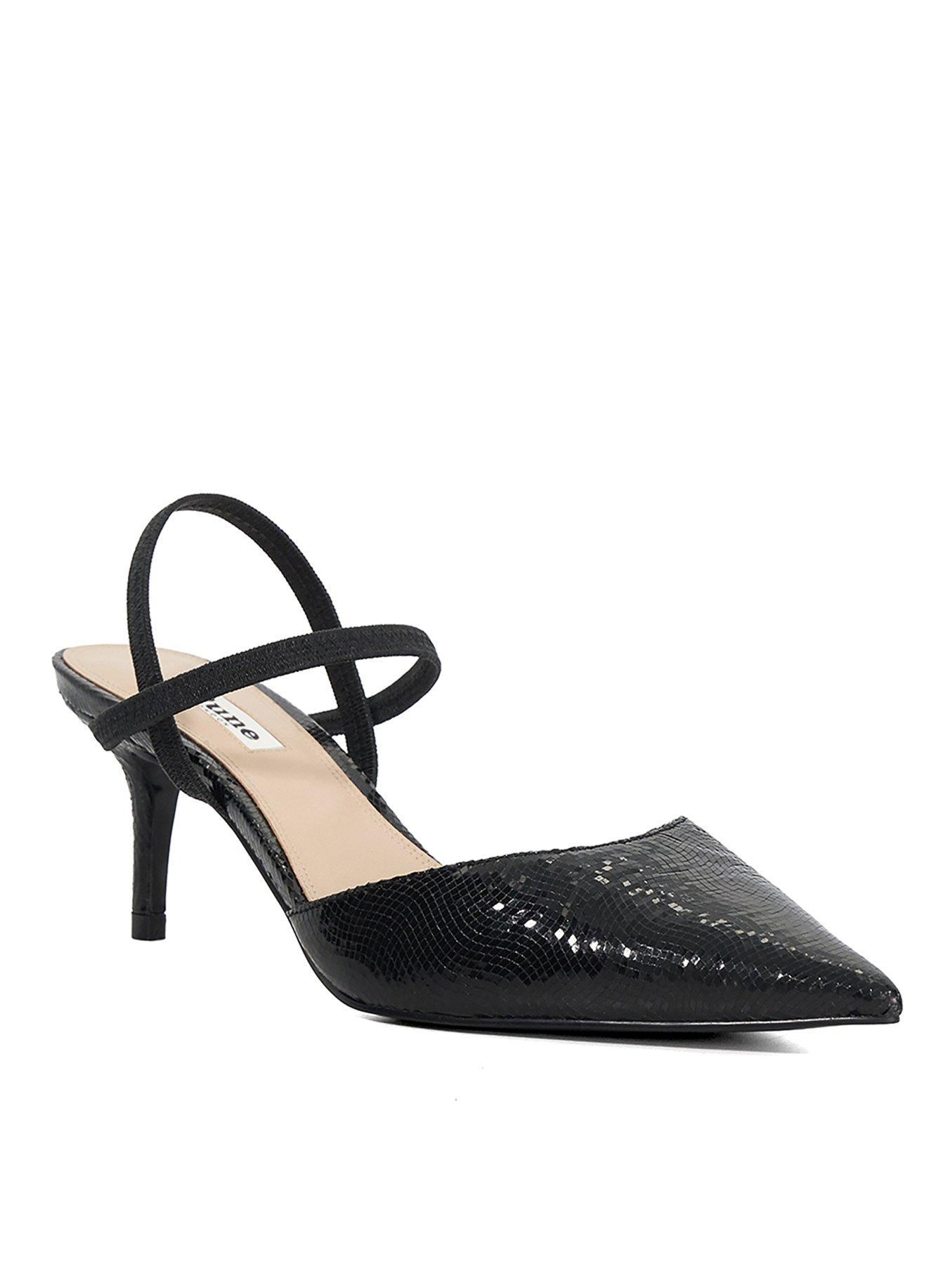 Image 2 of 5 of Dune London Classical Stiletto Heeled Courts - Black