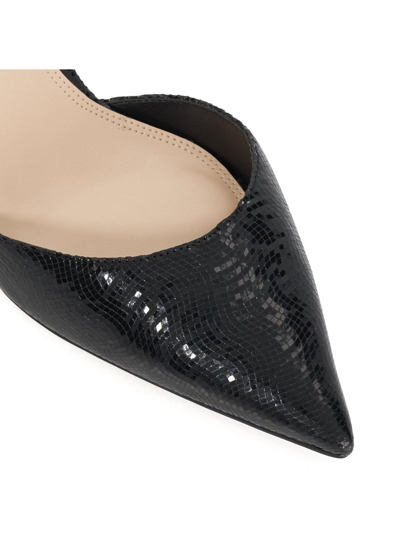 Image 5 of 5 of Dune London Classical Stiletto Heeled Courts - Black