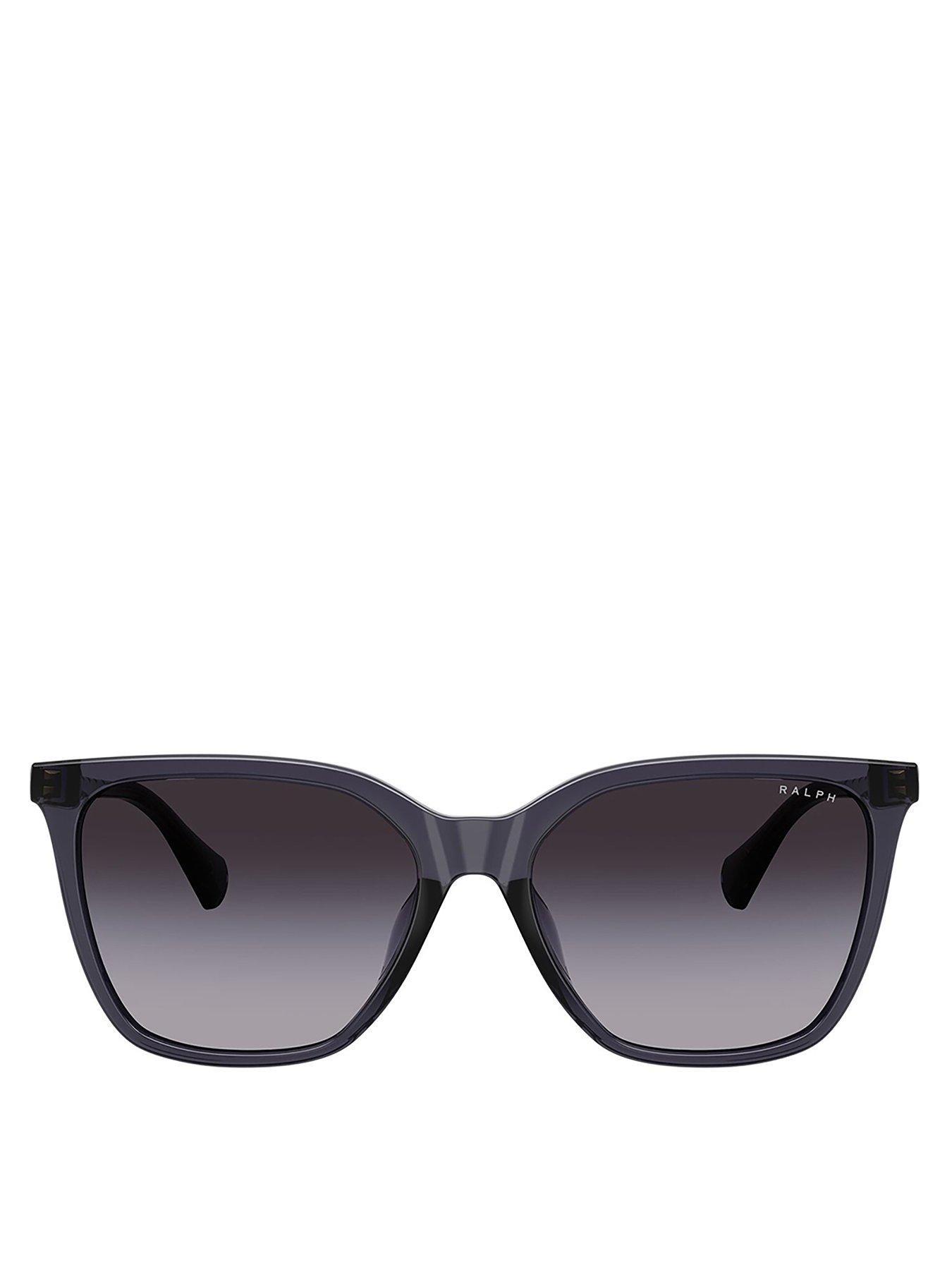 Image 3 of 4 of Ralph Black Square Sunglasses - 0ra5328u