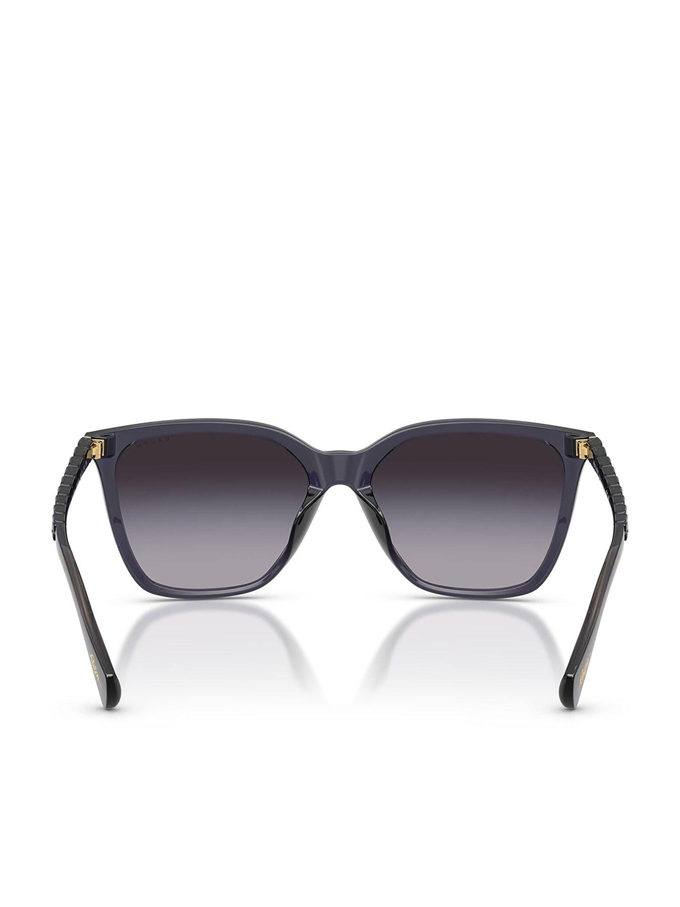 Image 4 of 4 of Ralph Black Square Sunglasses - 0ra5328u