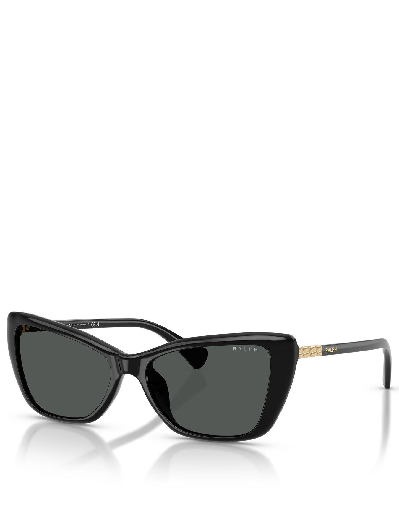 Ralph 0ra5332u Cat Eye Sunglasses - Black