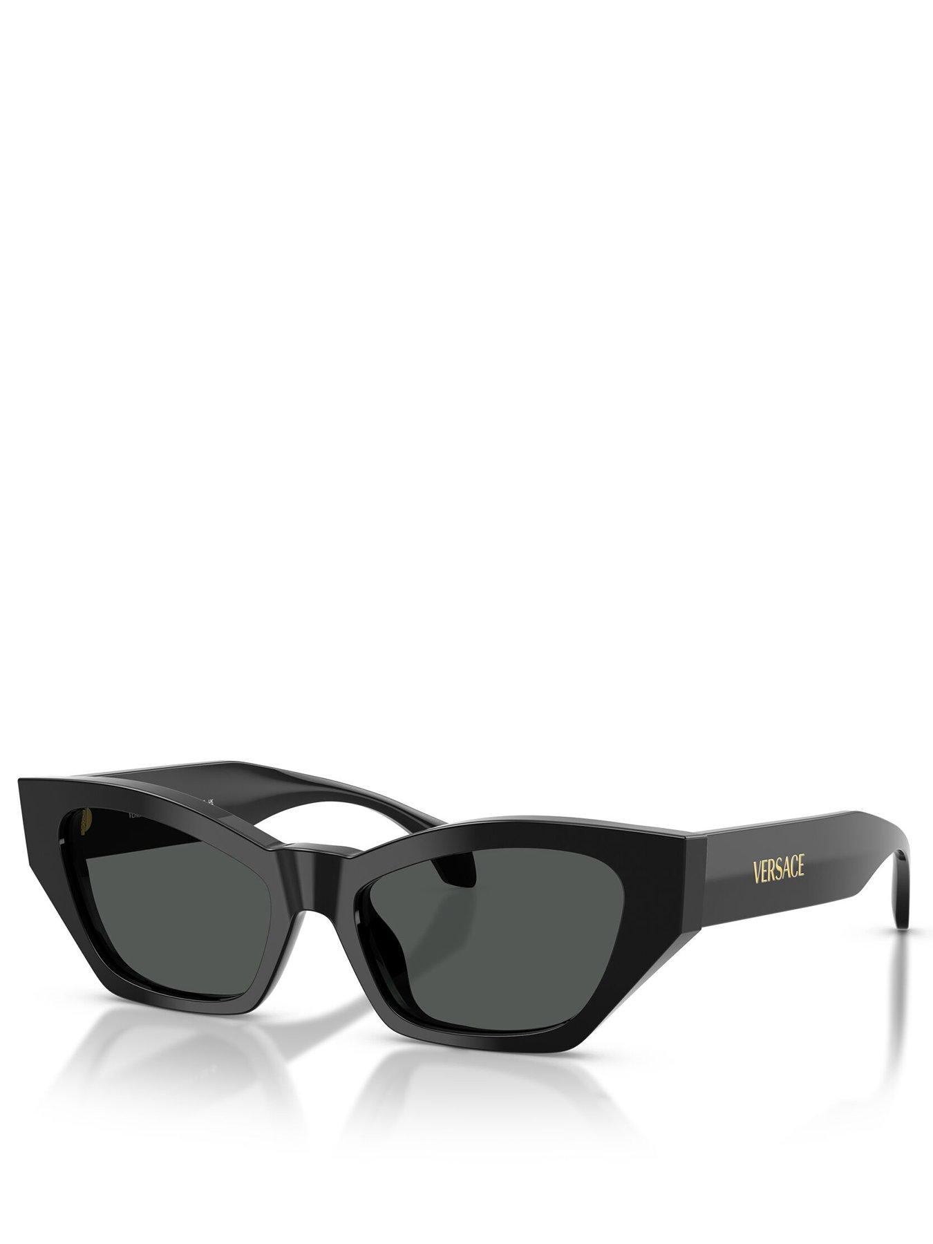 VERSACE 0ve4488u Cat Eye Sunglasses - Black