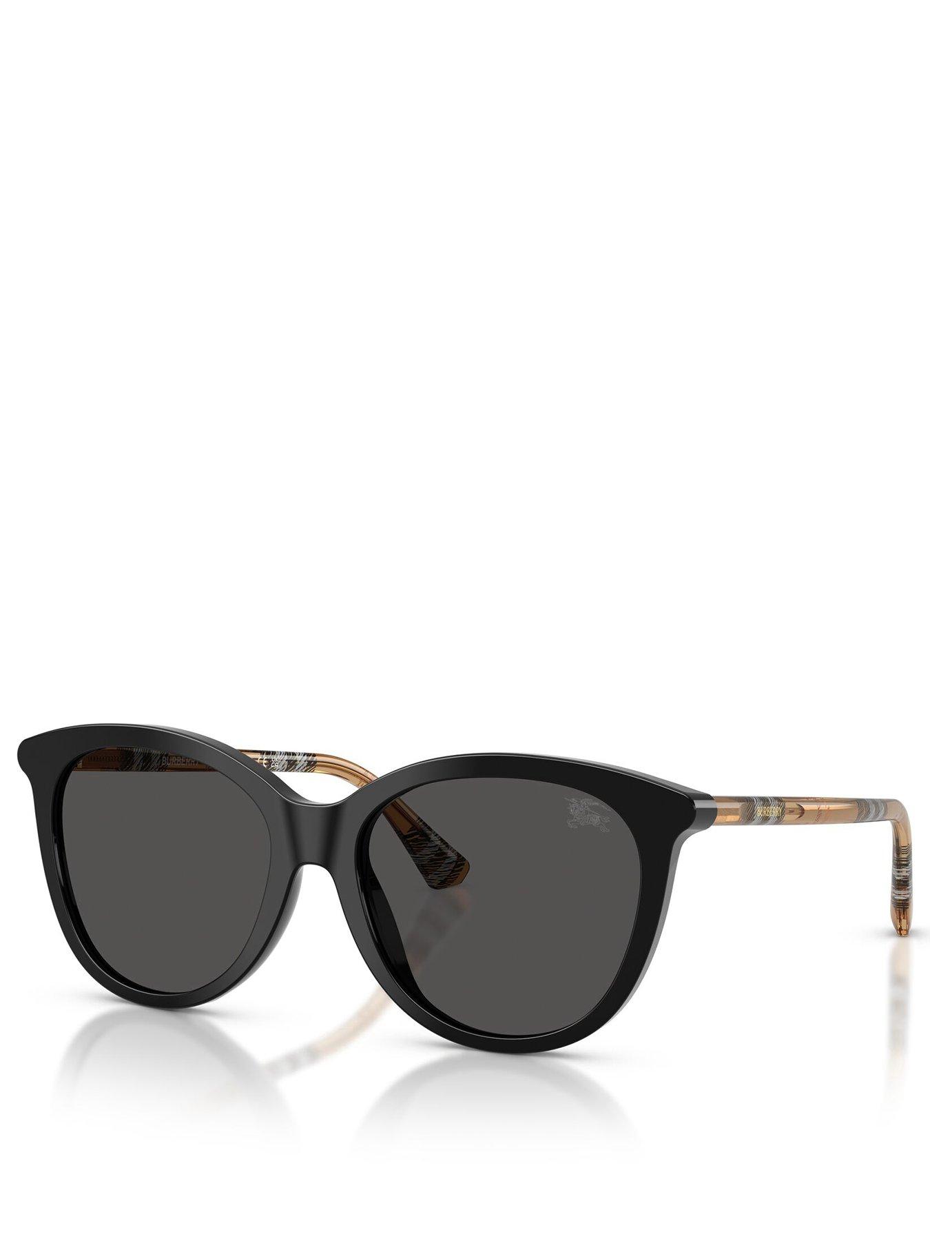 Burberry Phantos Sunglasses- Black